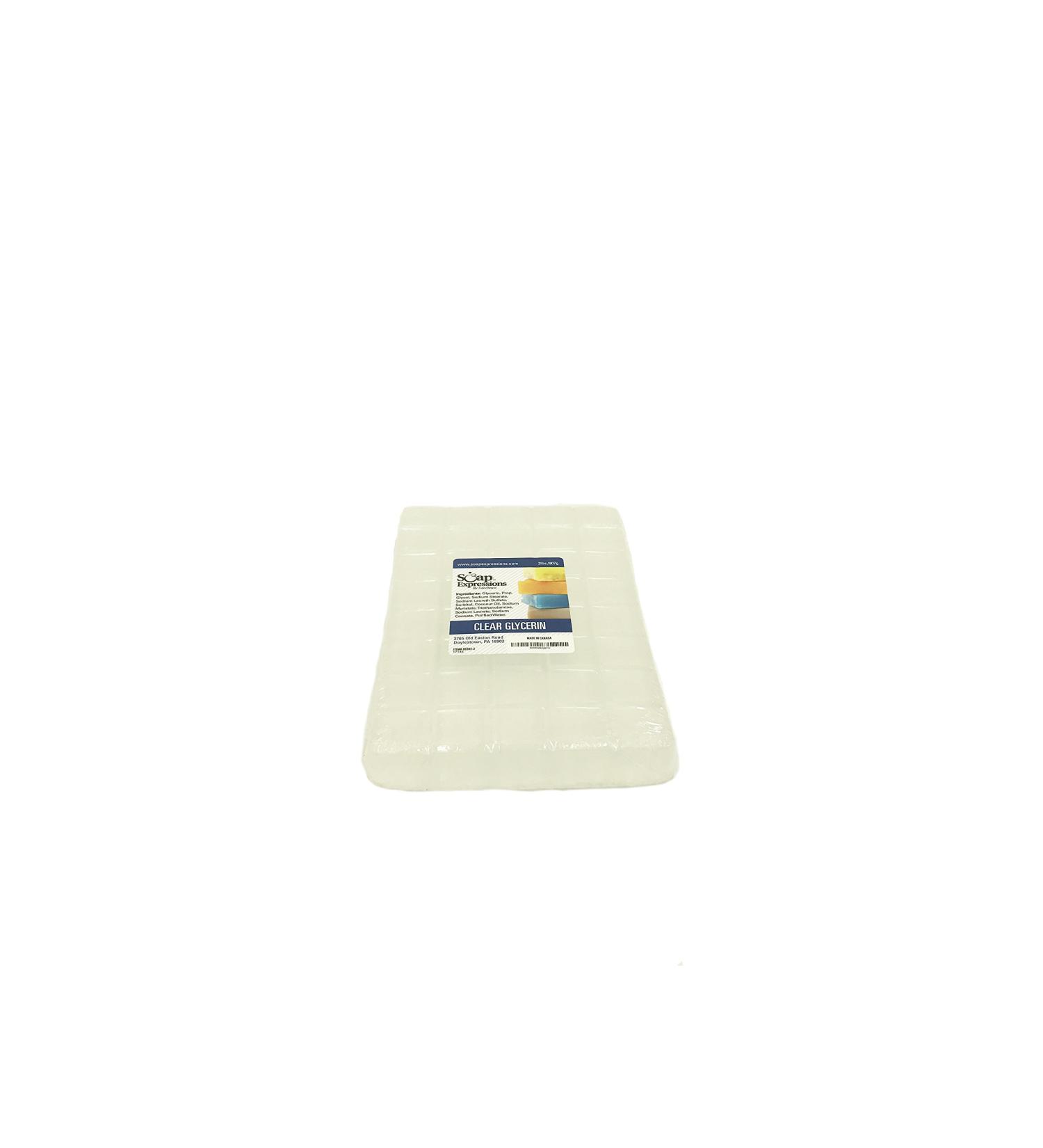 Natural and Pure Clear Glycerin Soap Base - 2lb | Shop Now - Buy Online on SooperMarket.com