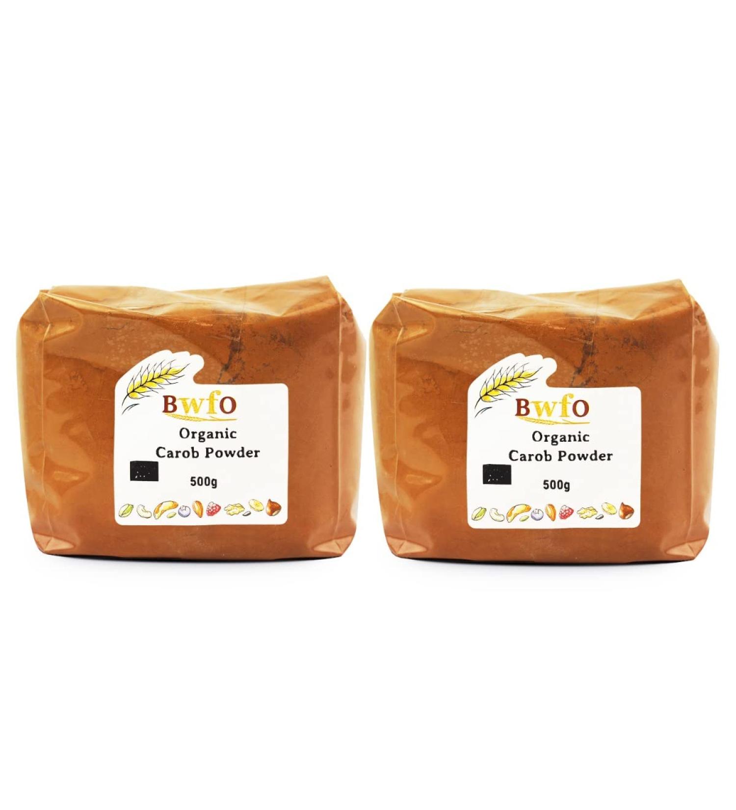 Organic Carob Powder 1kg (BWFO)