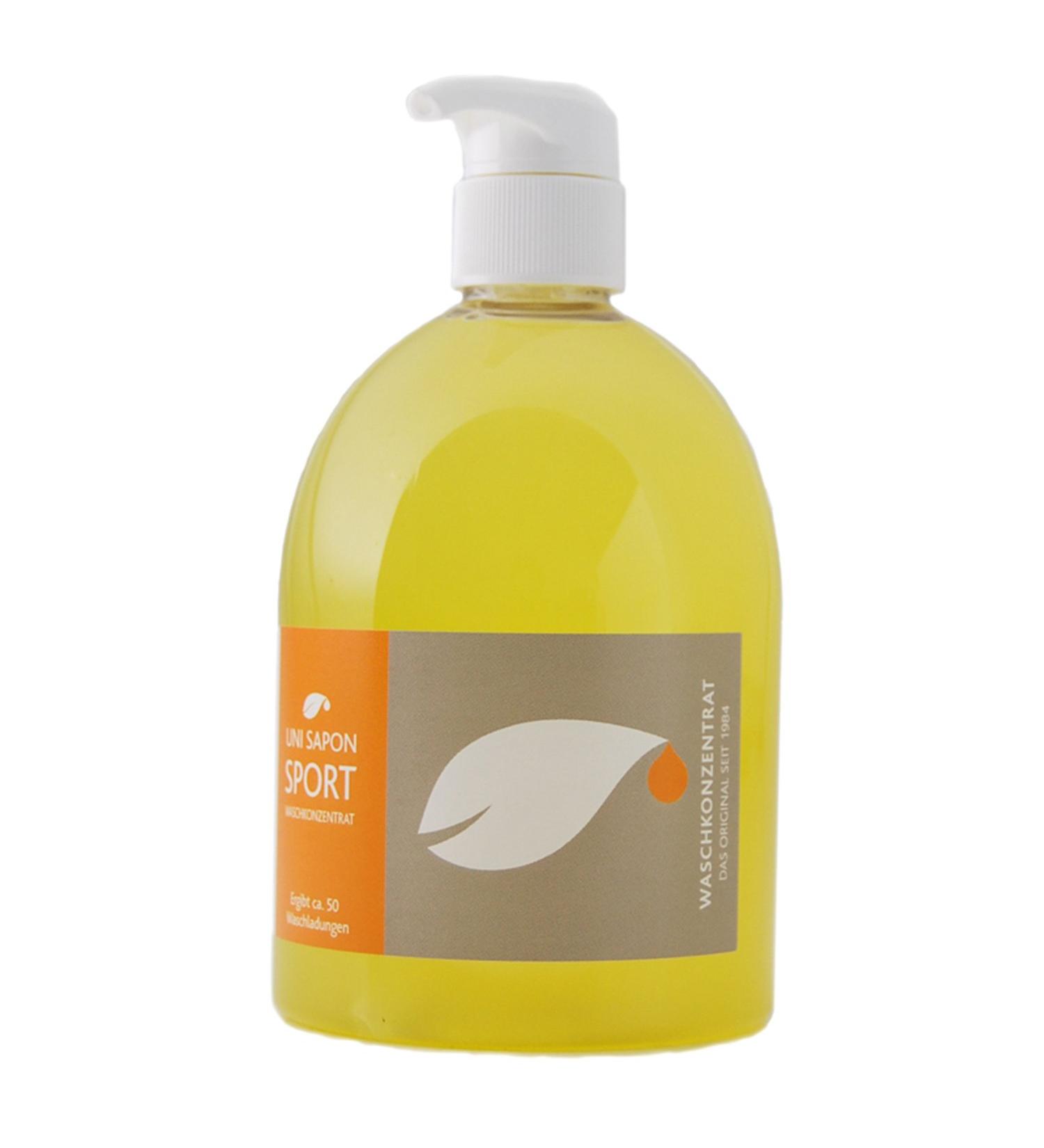 Organic detergent liquid - 50 wash loads - Uni Sapon concentrate - chemical - free - environmentally friendly - certified - vegetable ingredients -Vegan 500 ml