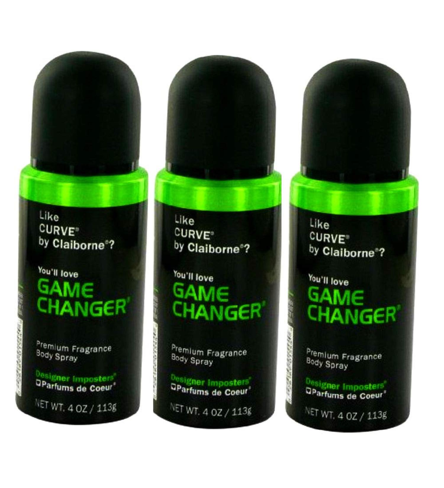 Parfums De Coeur Game Changer 4 oz Fragrance Body Spray (Pack of 3)