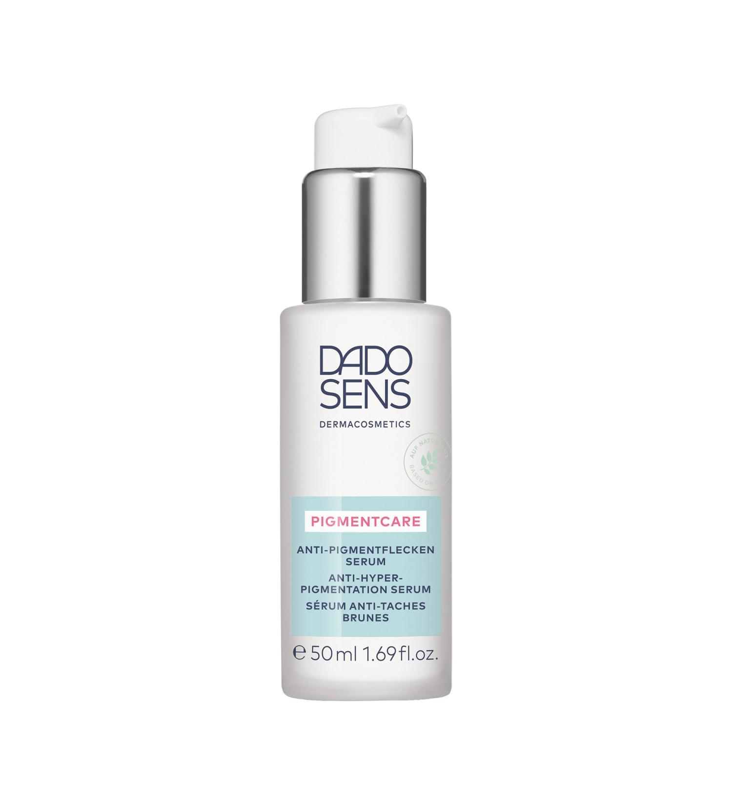 DADO SENS Pigmentcare Anti-Pigment Spot Serum (50 ml) - Reduces Age Spots With Hyaluronic Acid & Shea Butter Supports the Skin Protection System - Buy Online on SooperMarket.com