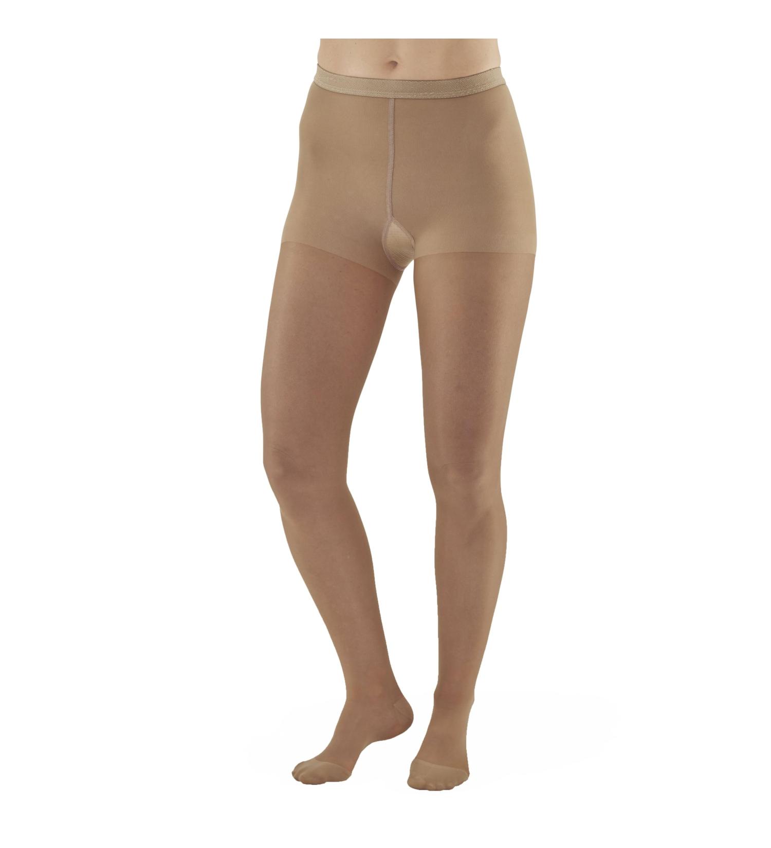 AW Style 15 Sheer Support Closed Toe Pantyhose - 15-20 mmHg Medium Beige - Buy Online on SooperMarket.com