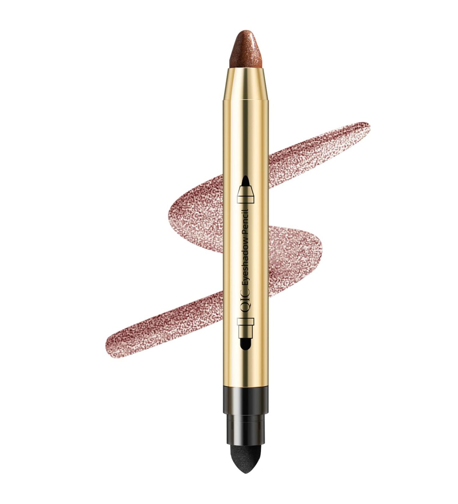 Go Ho Brown Highlighter Eyeshadow Stick - Cream-to-Powder Eye Brightener Crayon Pen - Shimmer Brown 03 - Buy Online on SooperMarket.com