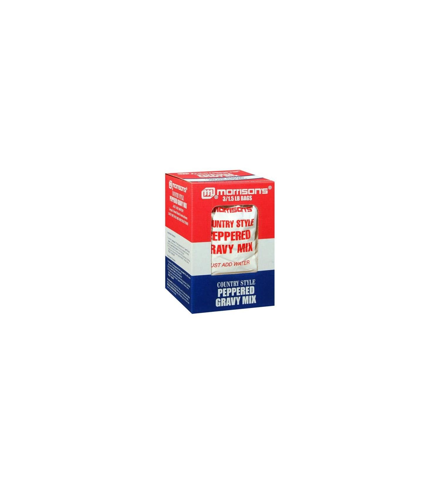 Morrison's Country Style Gravy Mix - 3/1.5 lb. A1