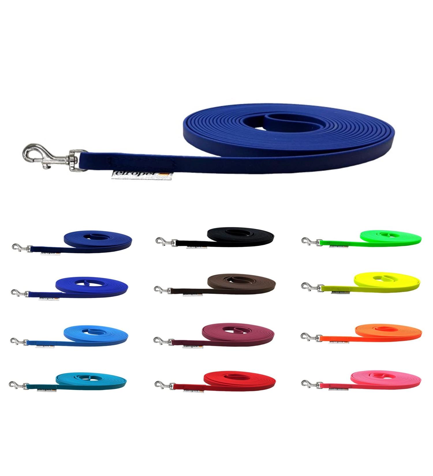 Buy Biothane Tow Leash for Small Dogs | 9mm | 3m 10m 15m Options | Durable & Waterproof Dog Leash - Buy Online on SooperMarket.com