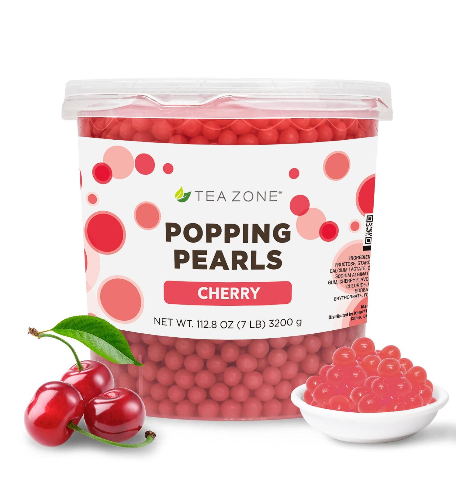 TEA ZONE Popping Pearls - Cherry - 112.8 Oz. - Buy Online on SooperMarket.com