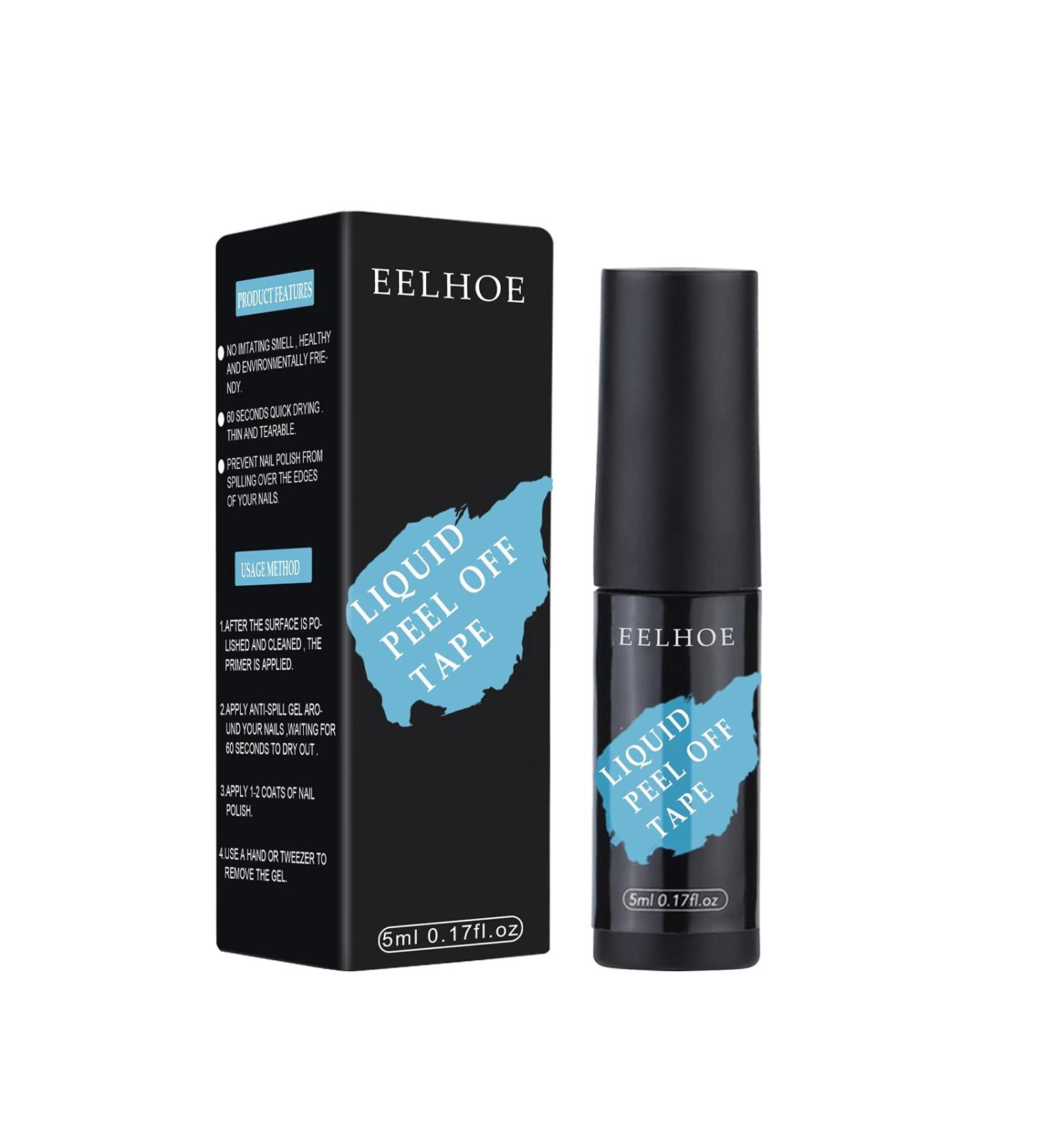 5ML Liquid Nail Lacquer Tape Glue Off Peel Guard - Cuticle Protector for Nails - One Size - Buy Online on SooperMarket.com