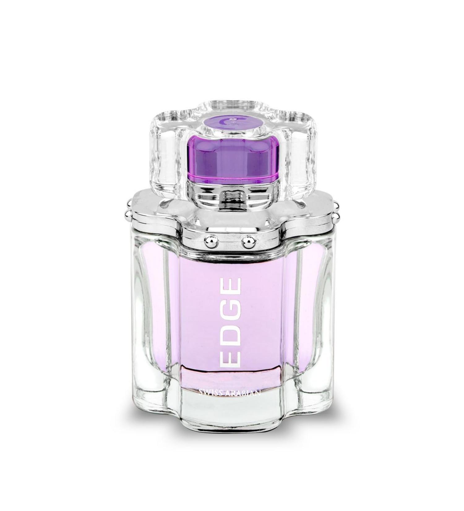 Swiss Arabian EDGE - Luxury Products From Dubai - Long Lasting And Addictive Personal EDP Spray Fragrance - A Seductive Signature Aroma - 3.4 Oz EDGE Women 3.38 Fl Oz (Pack of 1) - Buy Online on SooperMarket.com