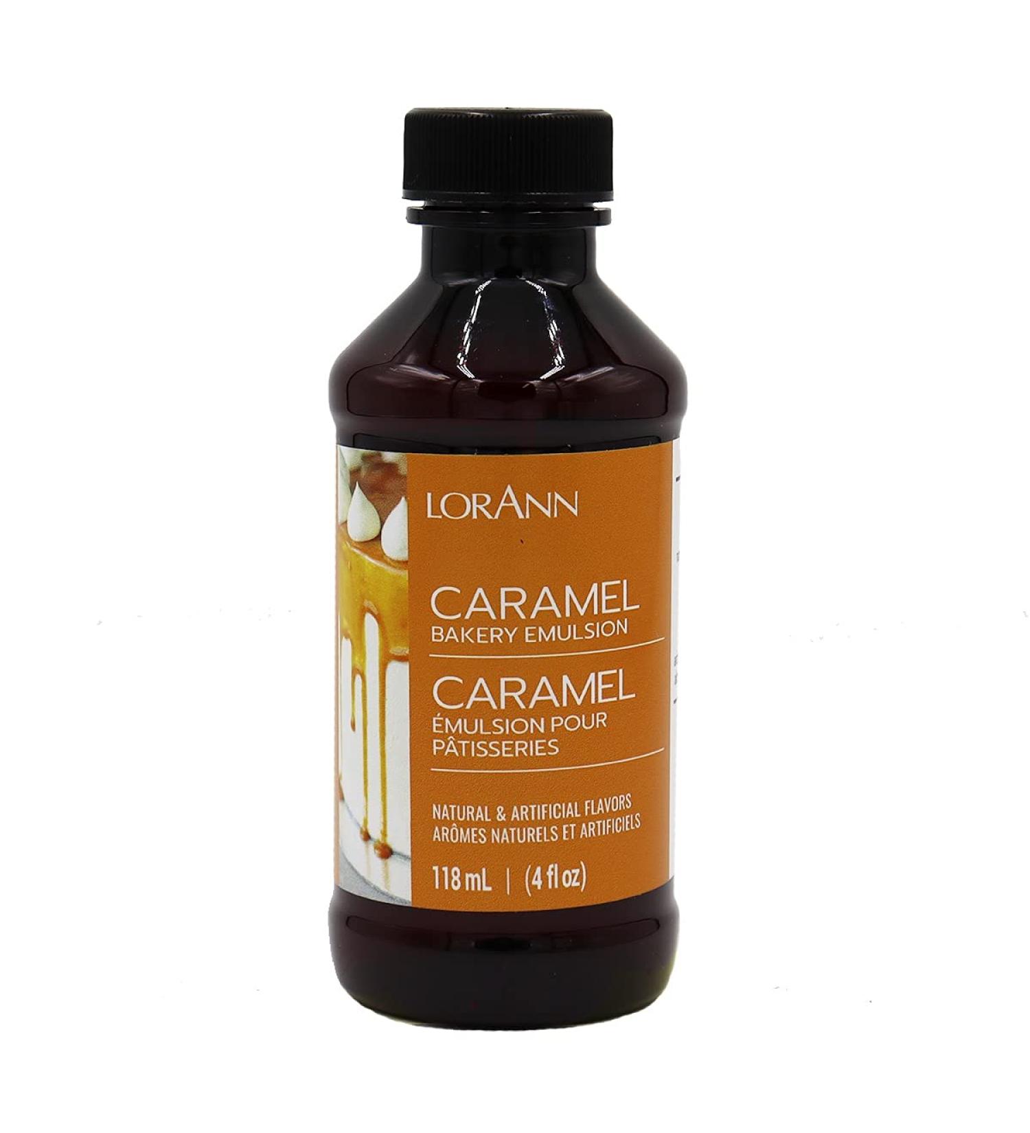 LorAnn Caramel Bakery Emulsion - 4 oz Bottle - Buy Online on SooperMarket.com