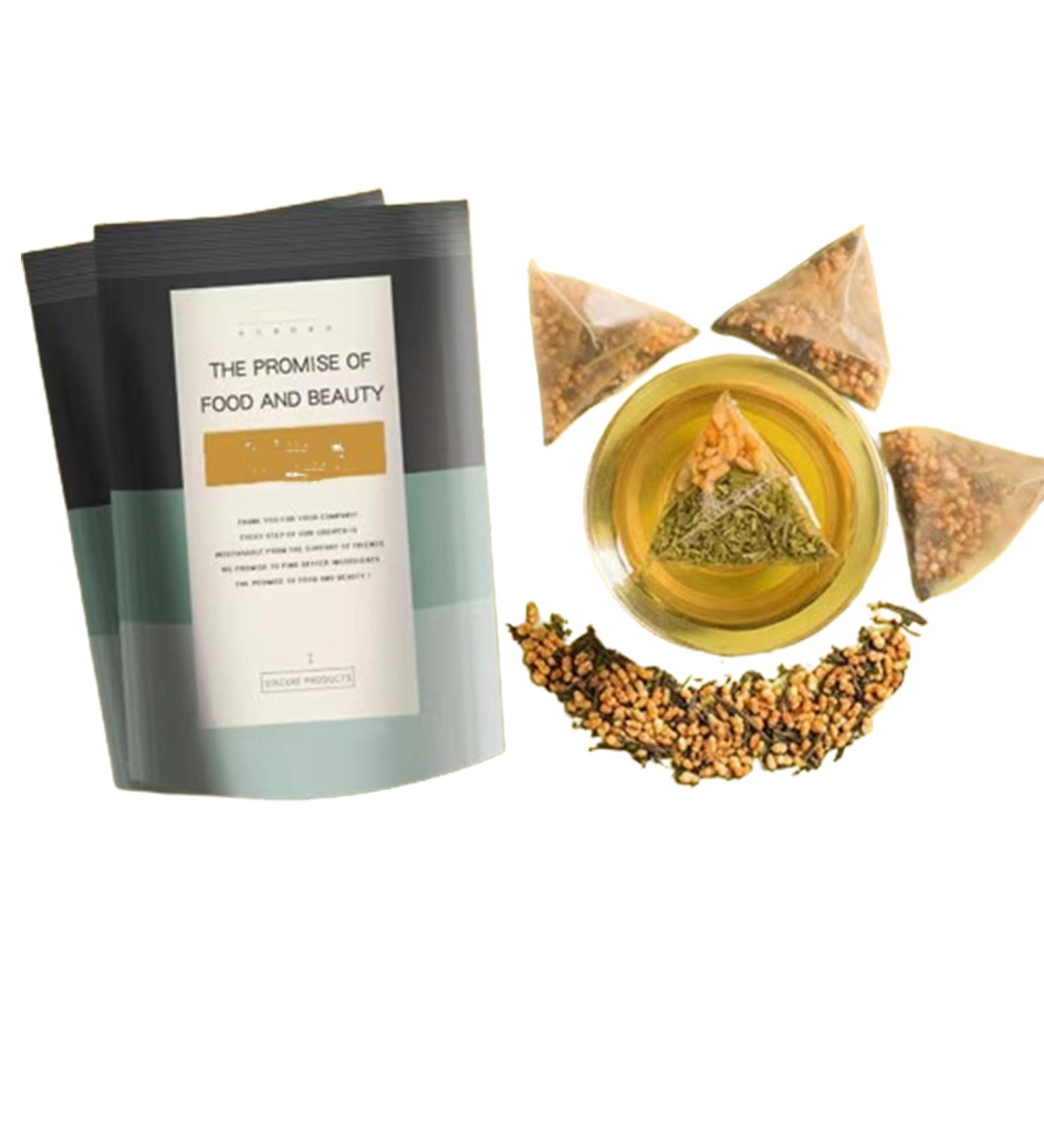 Genmaicha Tea 5.3oz. Brown Rice Tea Root Wheat Tea Rice Tea Low Caffeine Tea - Buy Online on SooperMarket.com