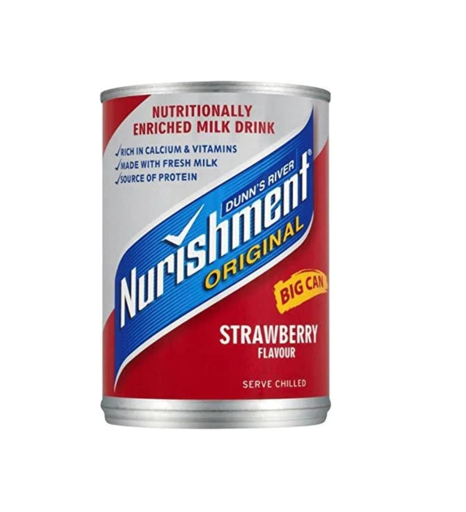 MASDunns River Nurishment Original Strawberry Flavour 400g-Mas