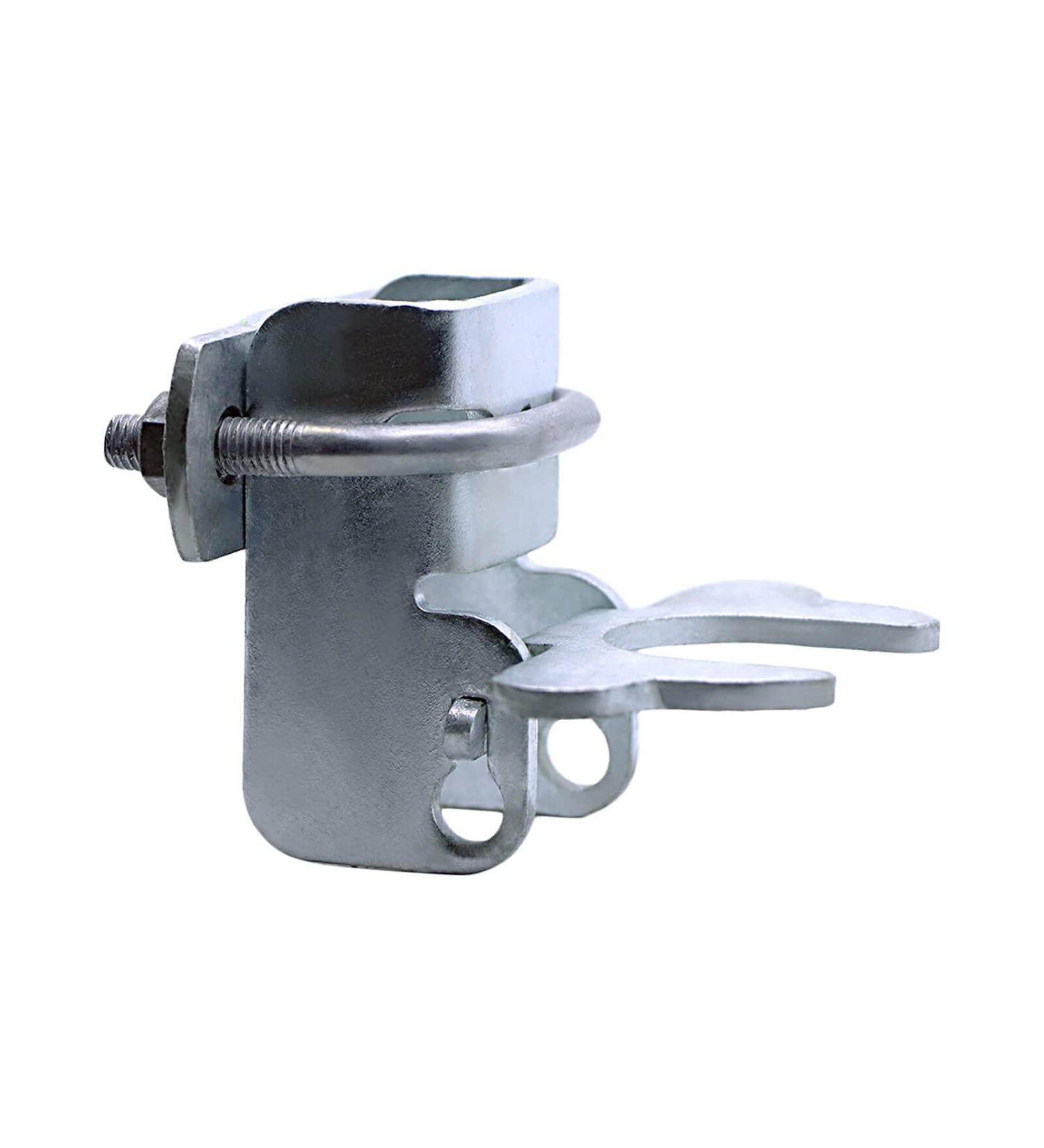 1-3/8 x 1-3/8 Galvanized Steel Kennel Gate Latch for Chain Link Fence - Dog Kennel Hardware - Buy Online on SooperMarket.com