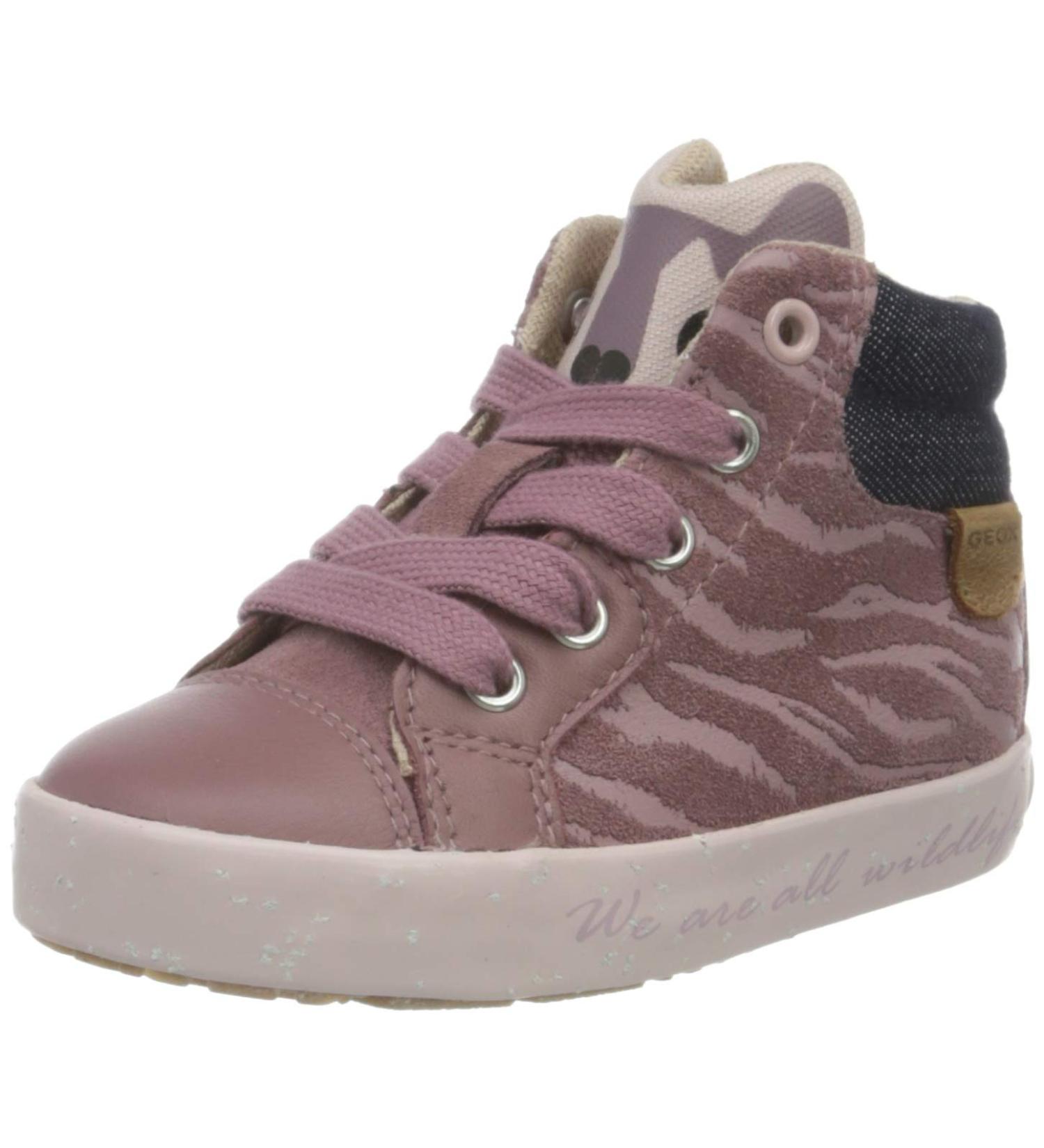 Geox Kids B Kiwi C Hiking Boots 7.5 UK - Rose Smoke | Comfortable & Stylish Footwear for Kids - Buy Online on SooperMarket.com