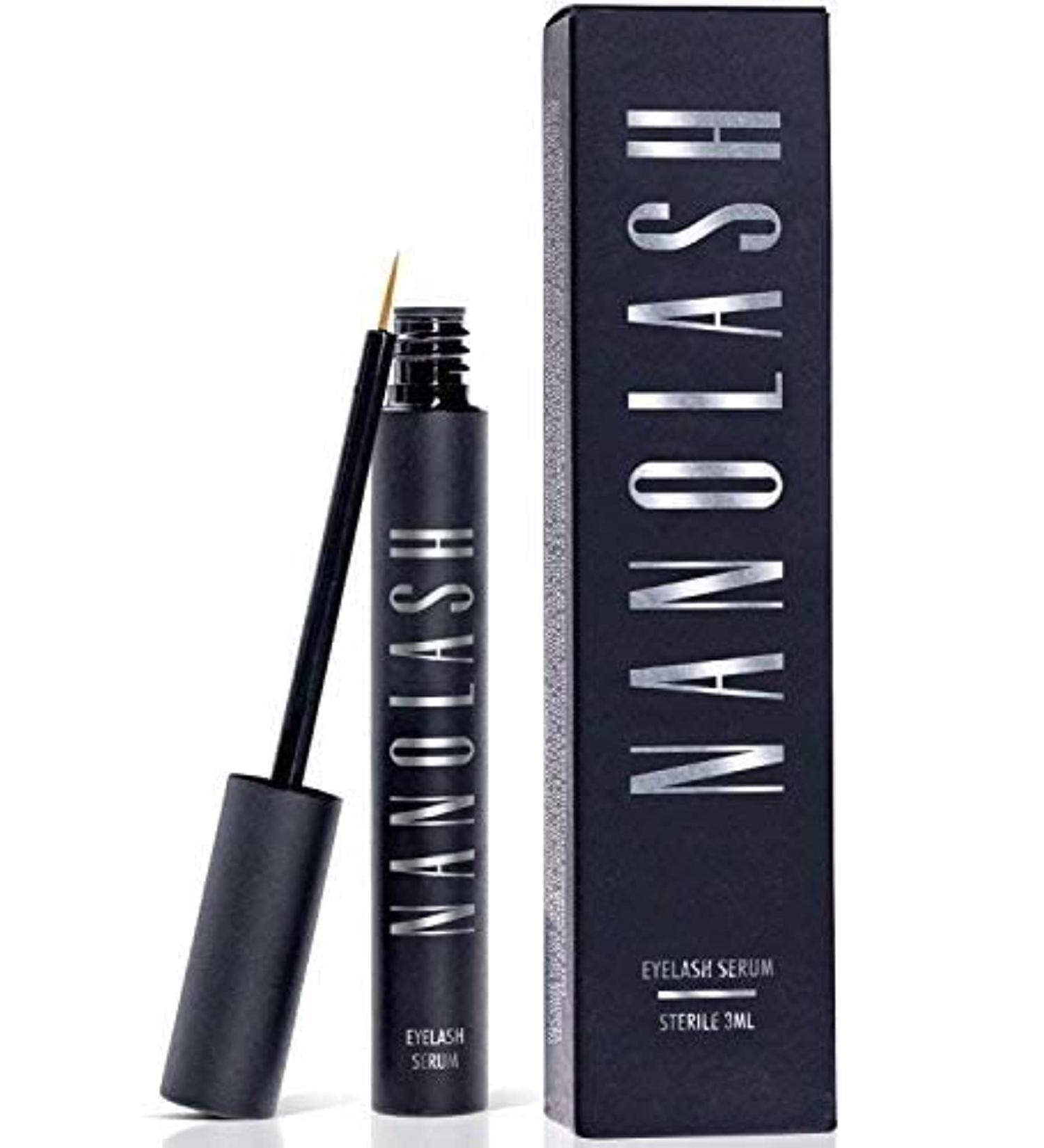 Nanolash Eyelash Growth Serum 3ml for Long & Luscious Eyelashes and Eyebrows - Buy Online on SooperMarket.com