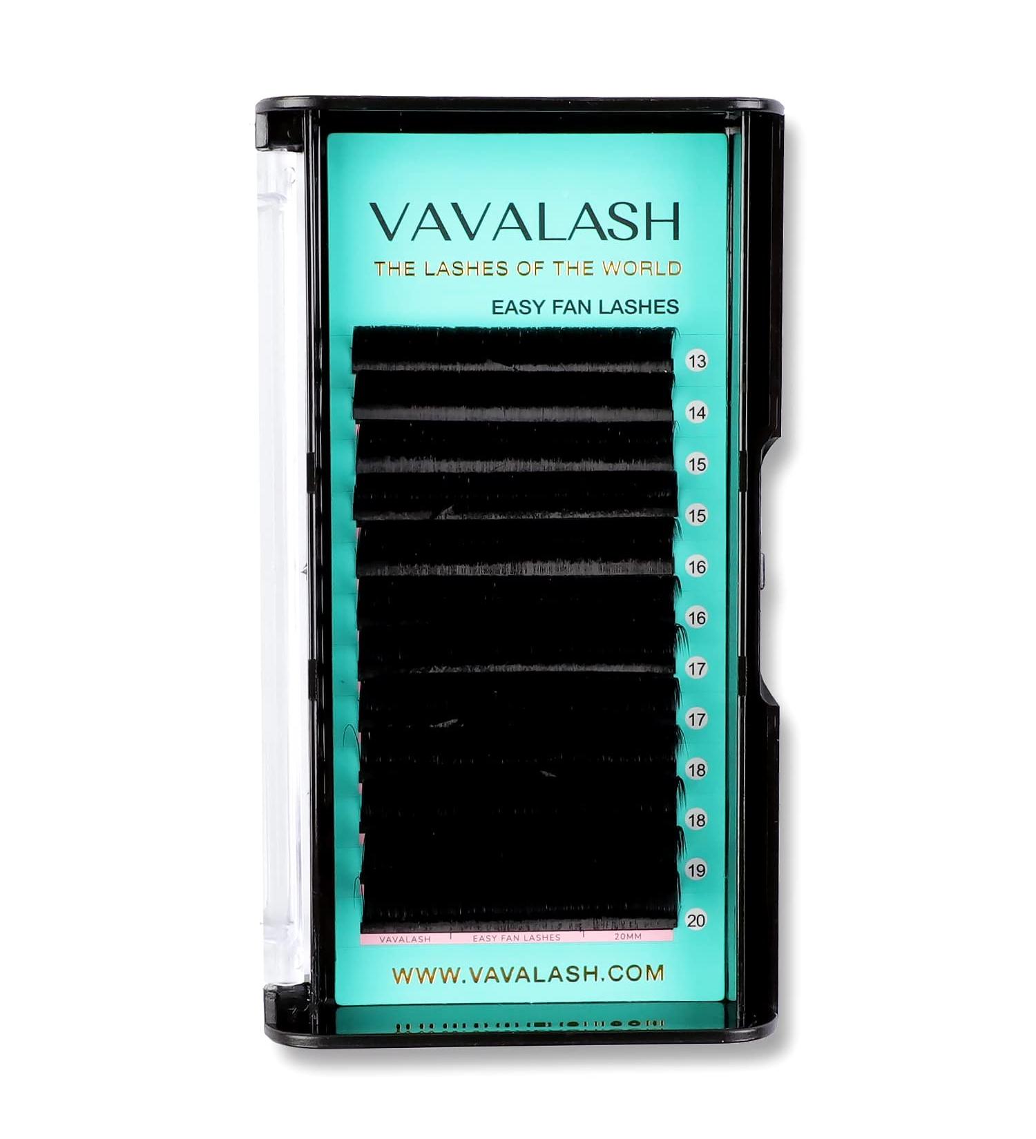 Rapid Volume D-0.05 Easy Fan Eyelash Extension Supplies | Russian Volume Self Fanning Lashes 3D-10D | Individual Lashes 13-20mm - Buy Online on SooperMarket.com