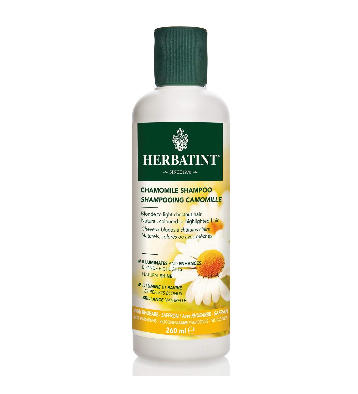 Herbatint Chamomile Shampoo Naturally Enhances Highlights - Parabens And Sodium Lauryl Sulfate-Free 260 mL - Buy Online on SooperMarket.com
