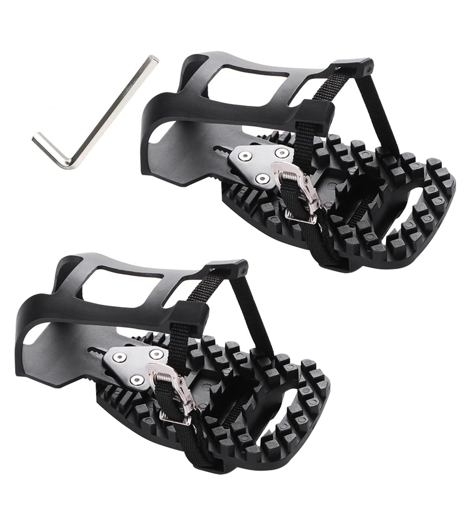 Friendship Toe Cages for Peloton Bike: Convert Look Delta Pedals to Toe Clip Straps for Sneaker Riding - Buy Online on SooperMarket.com