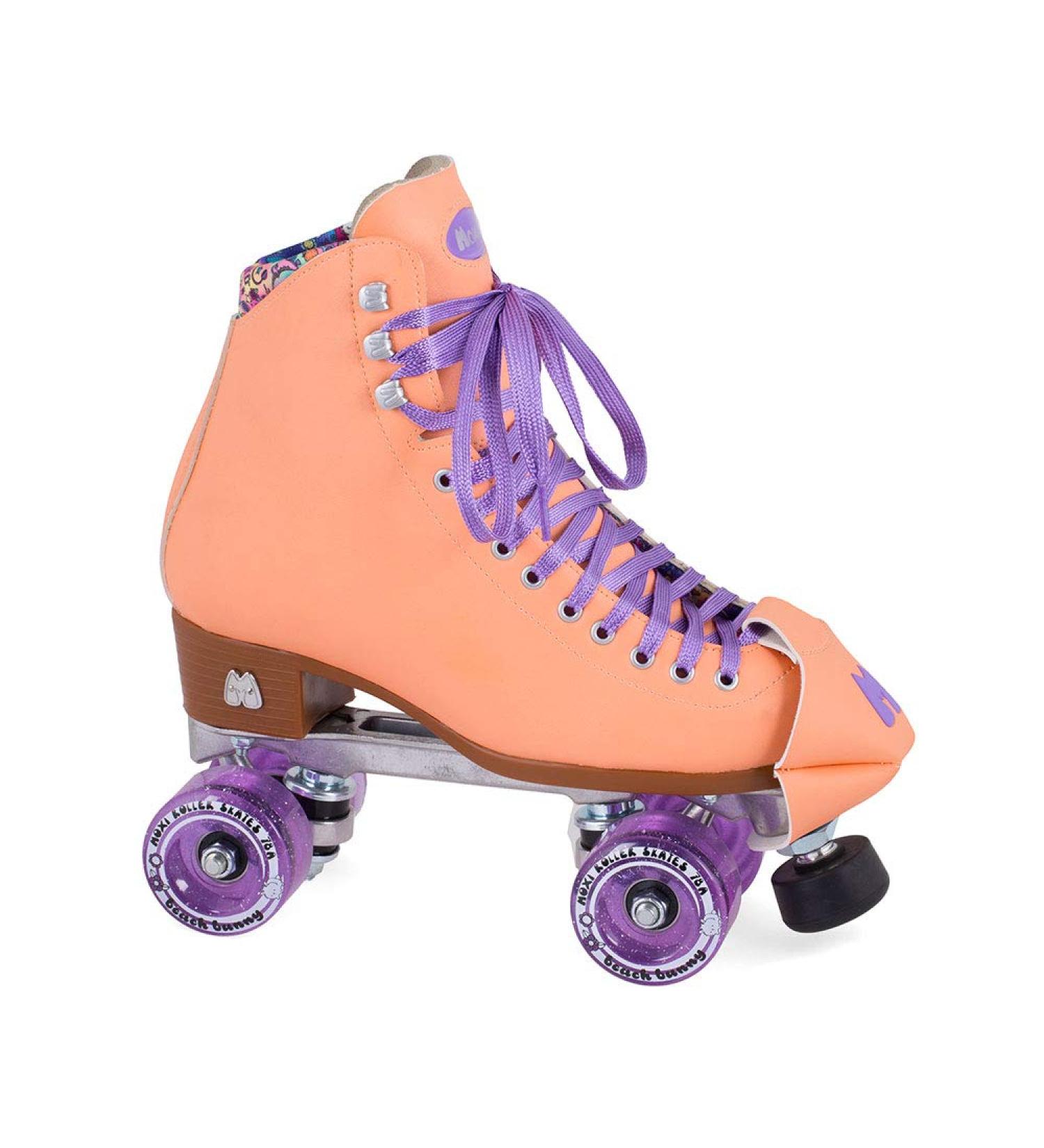 Moxi Beach Bunny Peach Blanket Roller Skates - Women's Fashionable Size 8 - Buy Online on SooperMarket.com