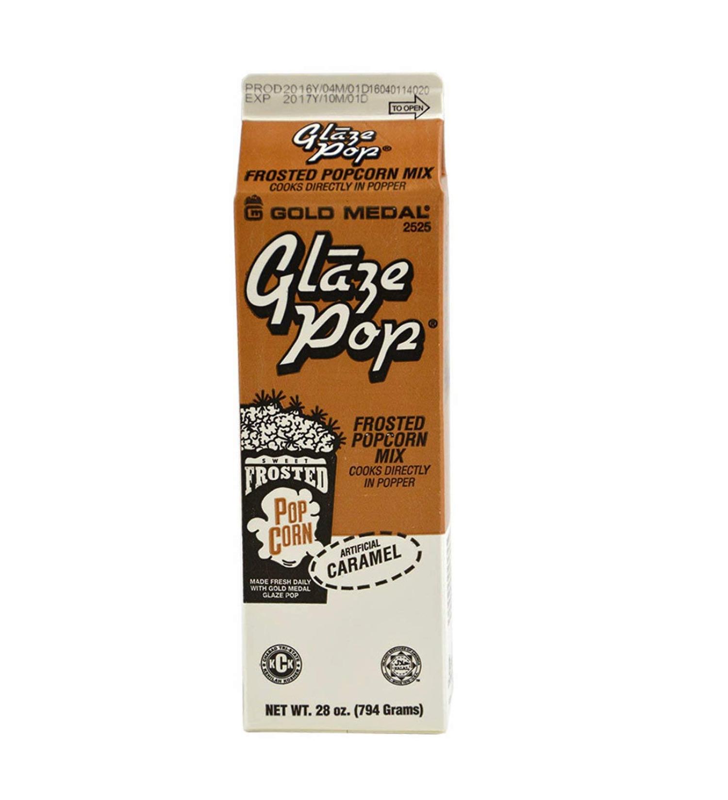 Perfectware Caramel Glaze Pop, 28 oz. Frosted Caramel Popcorn Flavoring 28oz- Caramel Glaze