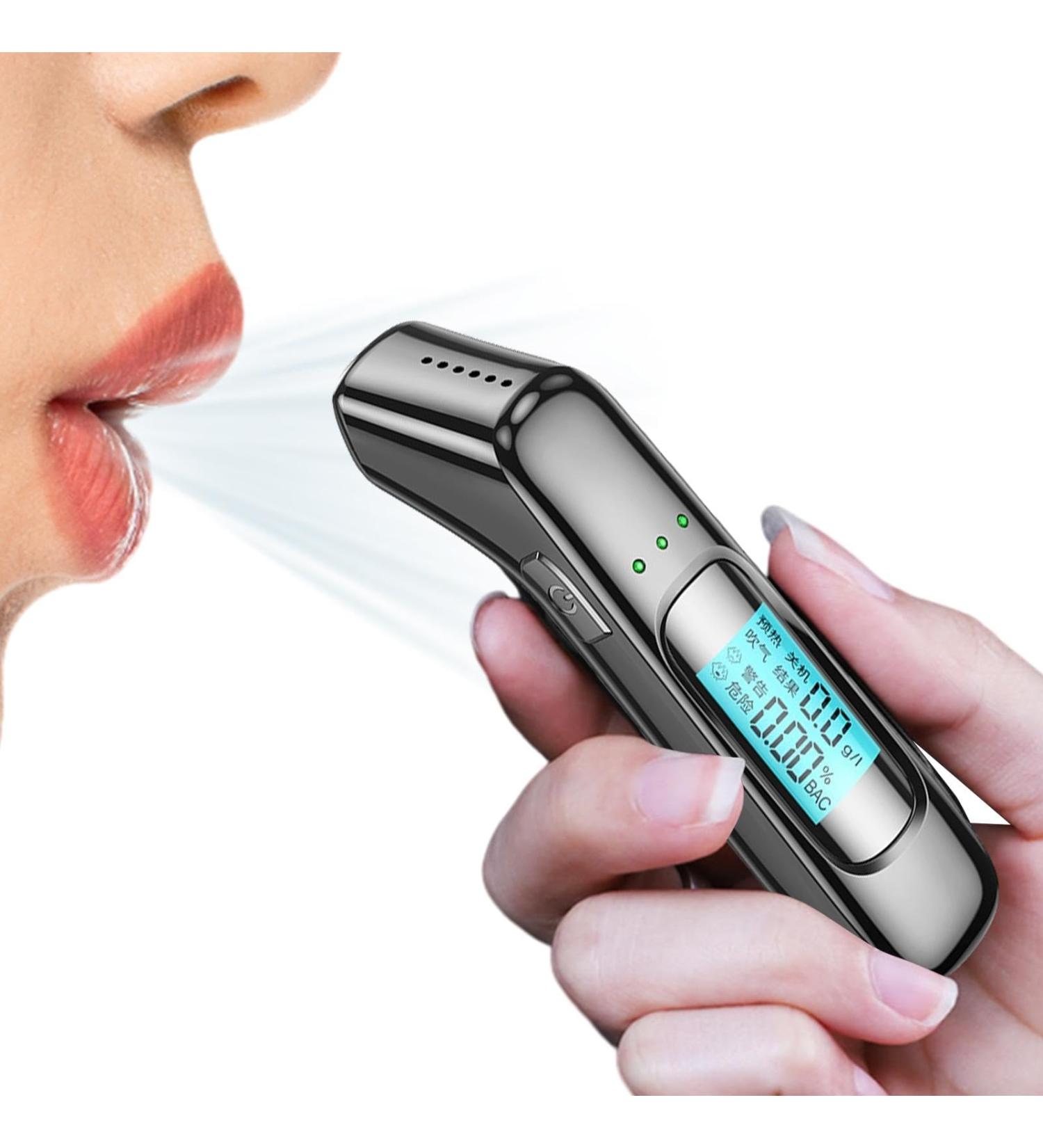Alcohol Breathalyzer - LED Display Alcohol Blower Tester Breathalyzer Tester Highly Accurate Alcohol Blower Tester for Party Driver Personal & Professional Use - Buy Online on SooperMarket.com