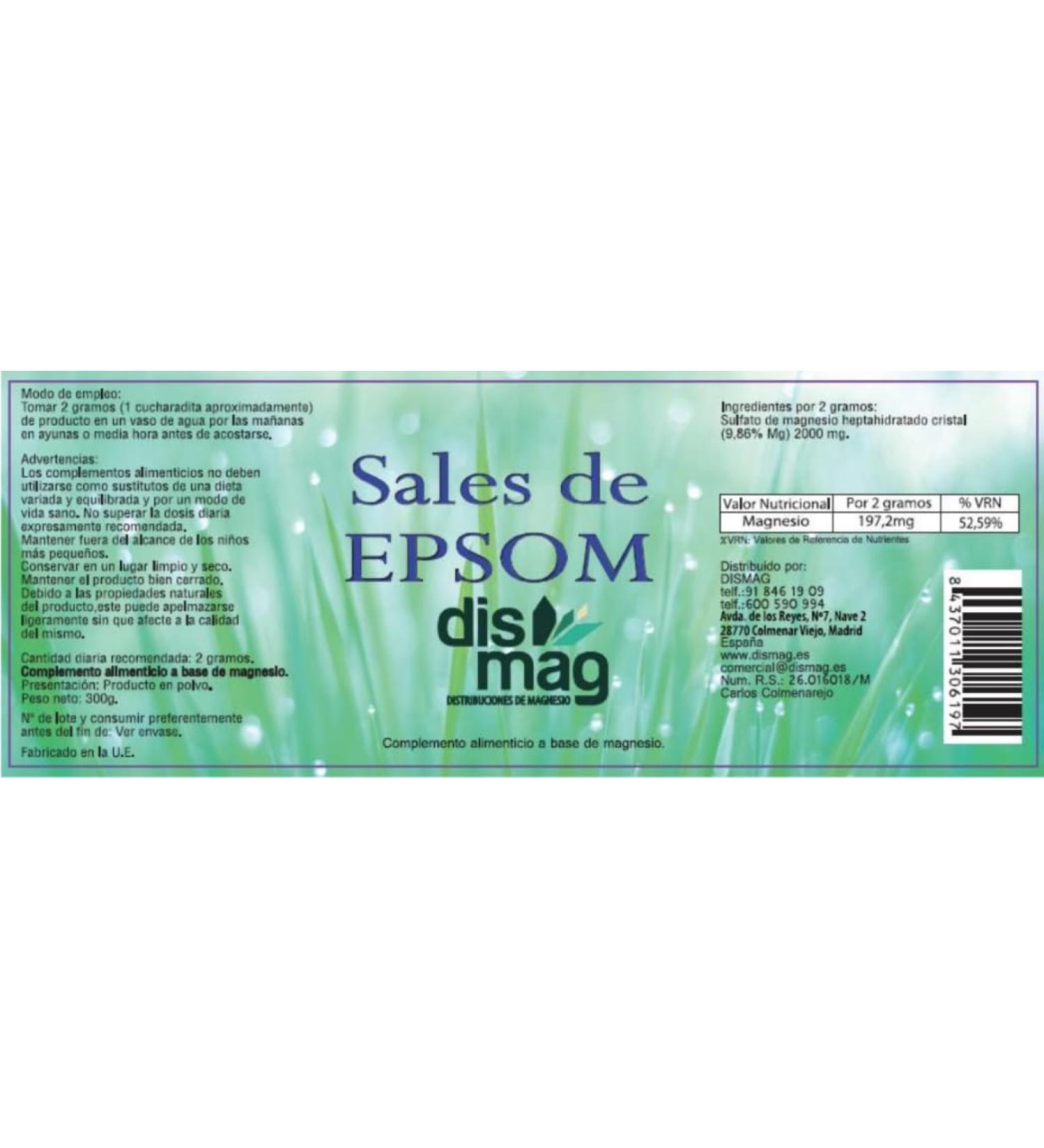 Dismag Epsom Salt natural 300 g 300 g 100 ml