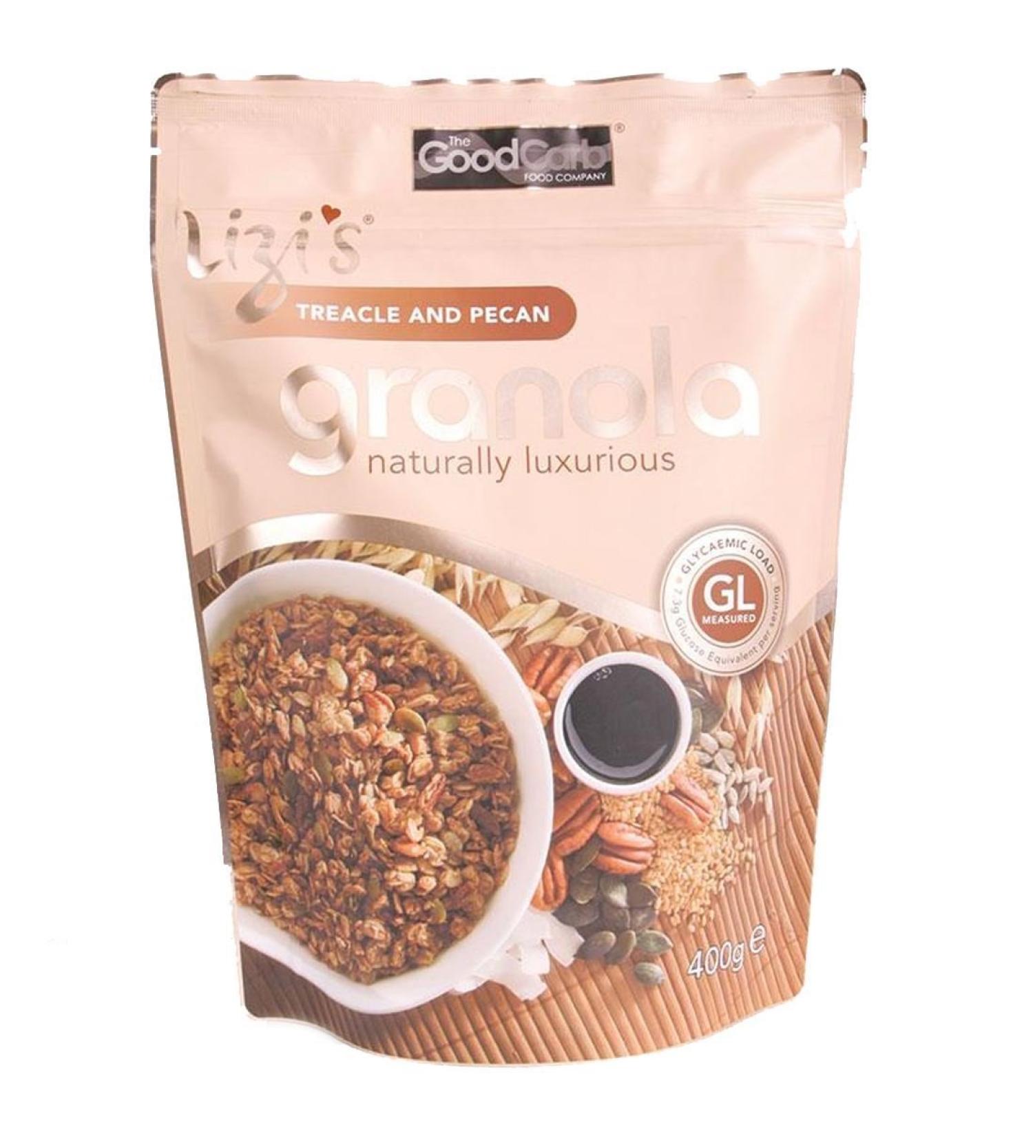 Lizi's | Lizi's Treacle/Pecan Granola | 8 x 400g