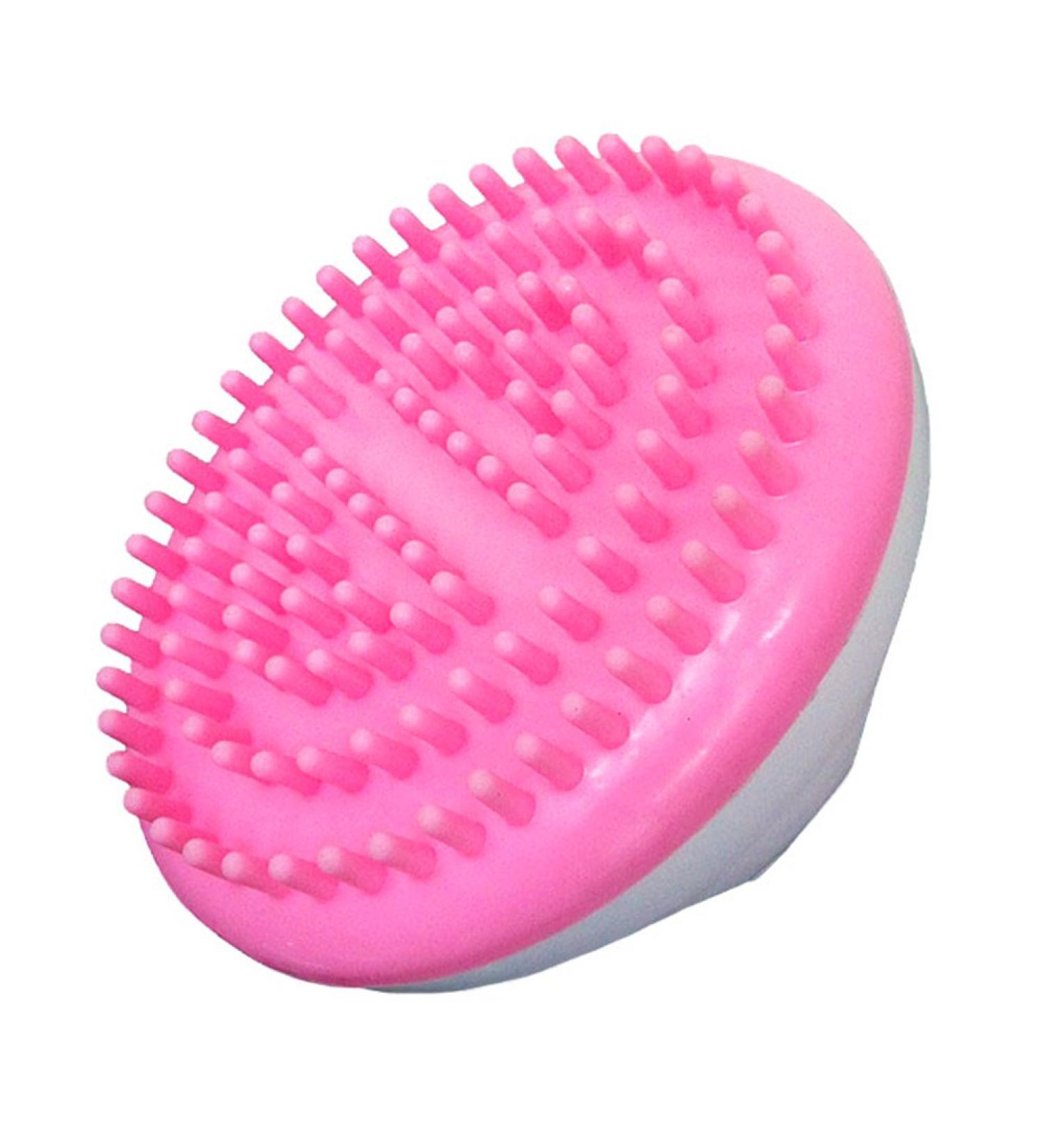 Frcolor Cellulite Massager Brush Mitt - Pink | For Arms, Legs, Thighs & Body Massage - Buy Online on SooperMarket.com