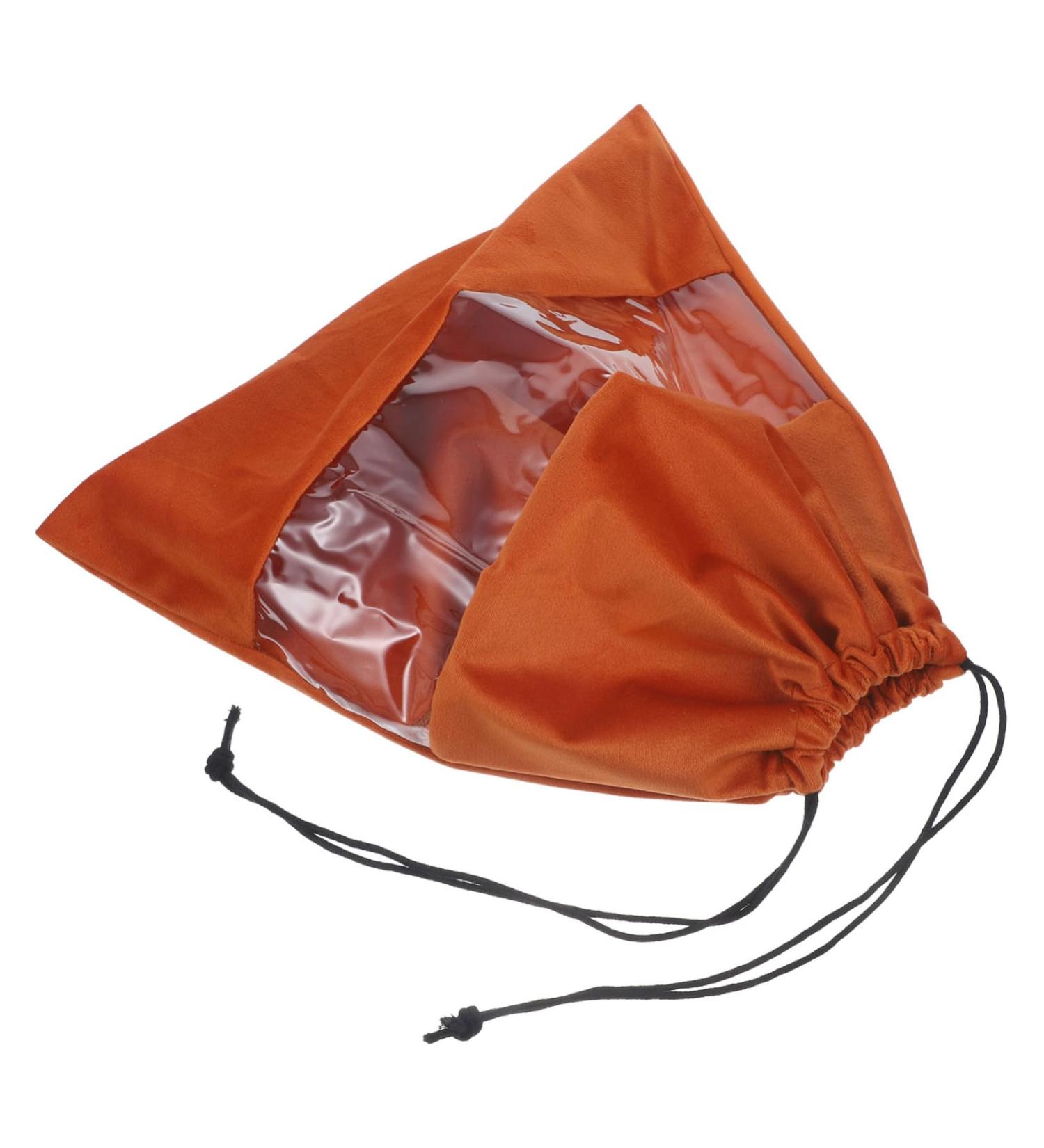 Baluue Hair Dryer Storage Bag Drawstring Hair Dryer Bag Hair Dryer Sack Hair Dryer Travel Bag Pvc 32x28x0.6cm Coffee - Buy Online on SooperMarket.com