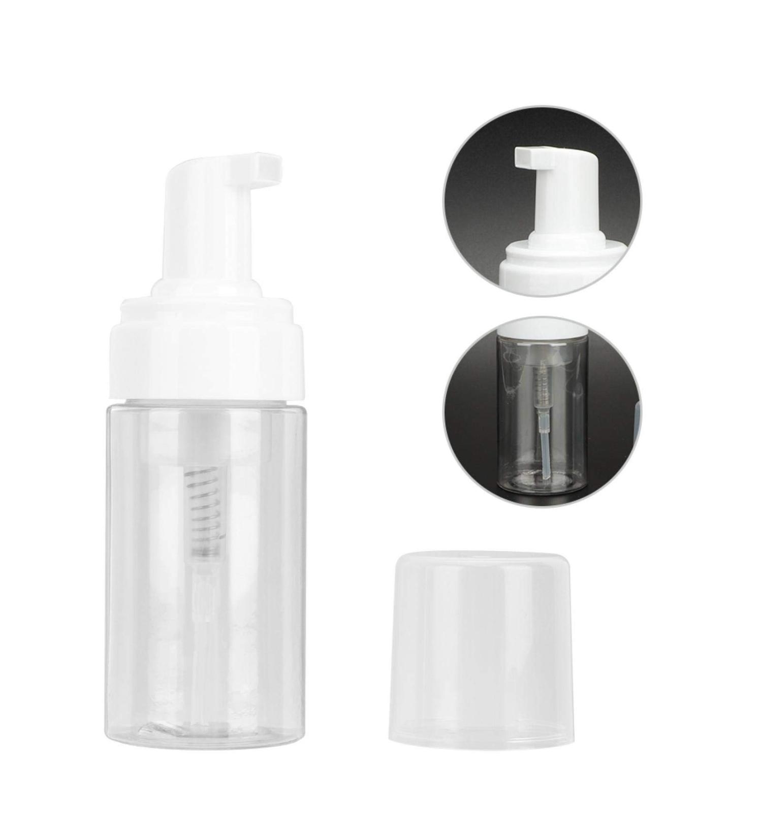 Portable Mousse Foaming Bottle | Refillable Travel Dispenser for Soap | Mini Travel Size Mousse Container - Buy Online on SooperMarket.com
