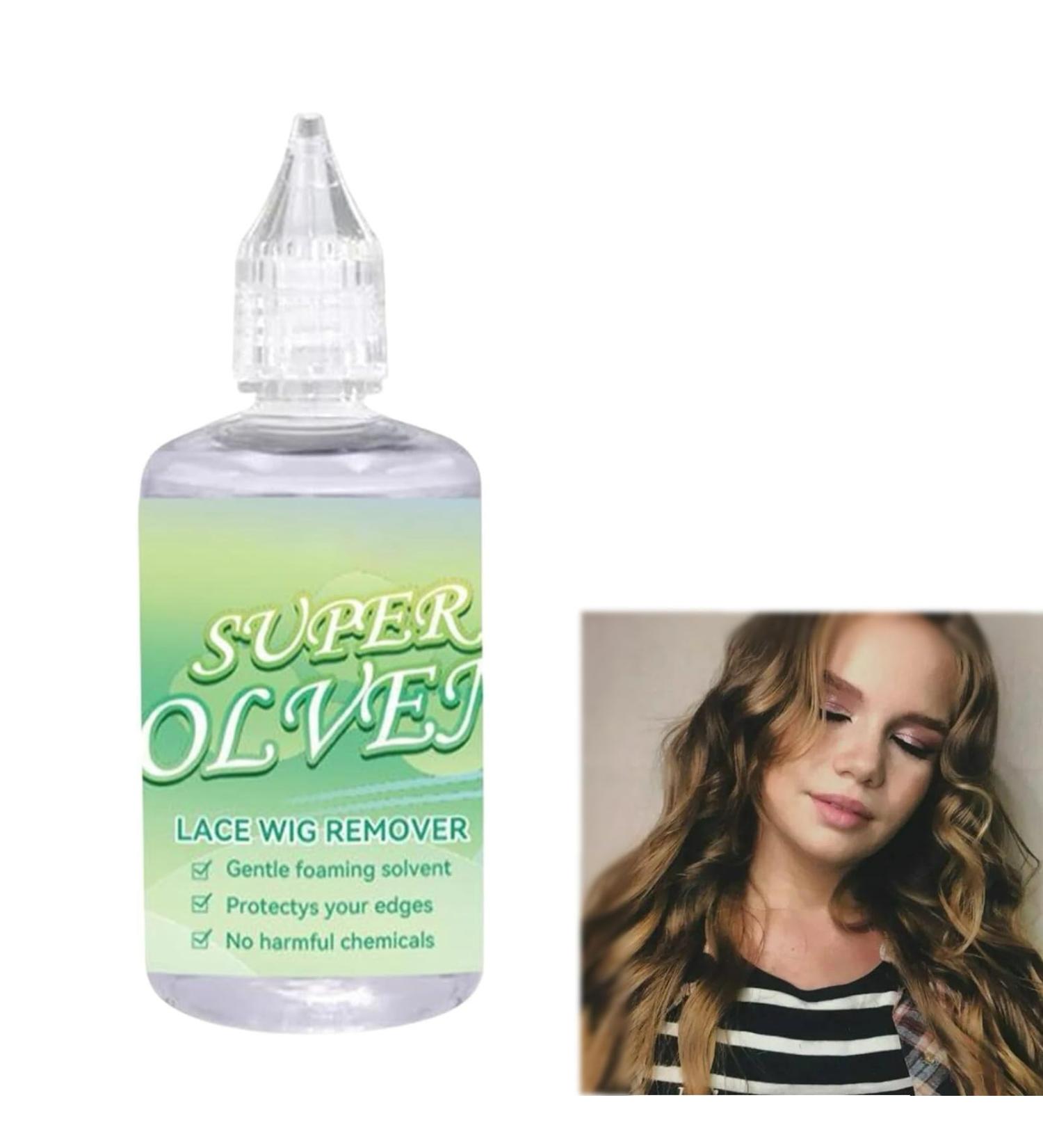 Lace Wig Glue Remover Tape Remover For Hair Extensions For Hair Extension Tapes Wig Remover For Lace Wig Glue Adhesive Non Greasy & Quick Effect - Buy Online on SooperMarket.com