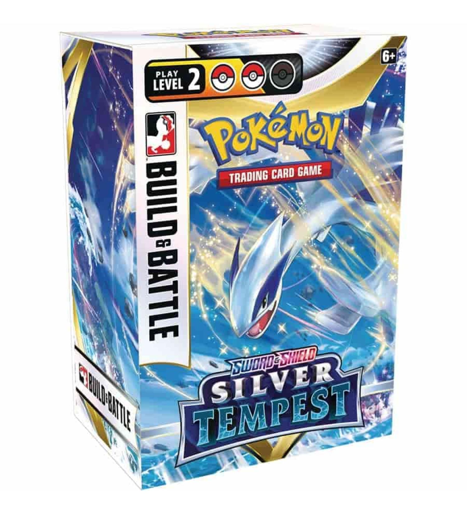 POKEMON TCG: Sword and Shield Silver Tempest Build and Battle
