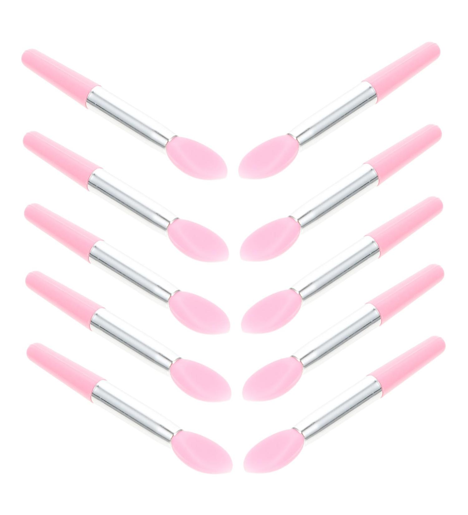 10pcs Lip Mask Spoon Set | Women s Makeup Brush Kit | Lipstick & Eyeshadow Applicators - Essential Cosmetic Tools - Buy Online on SooperMarket.com