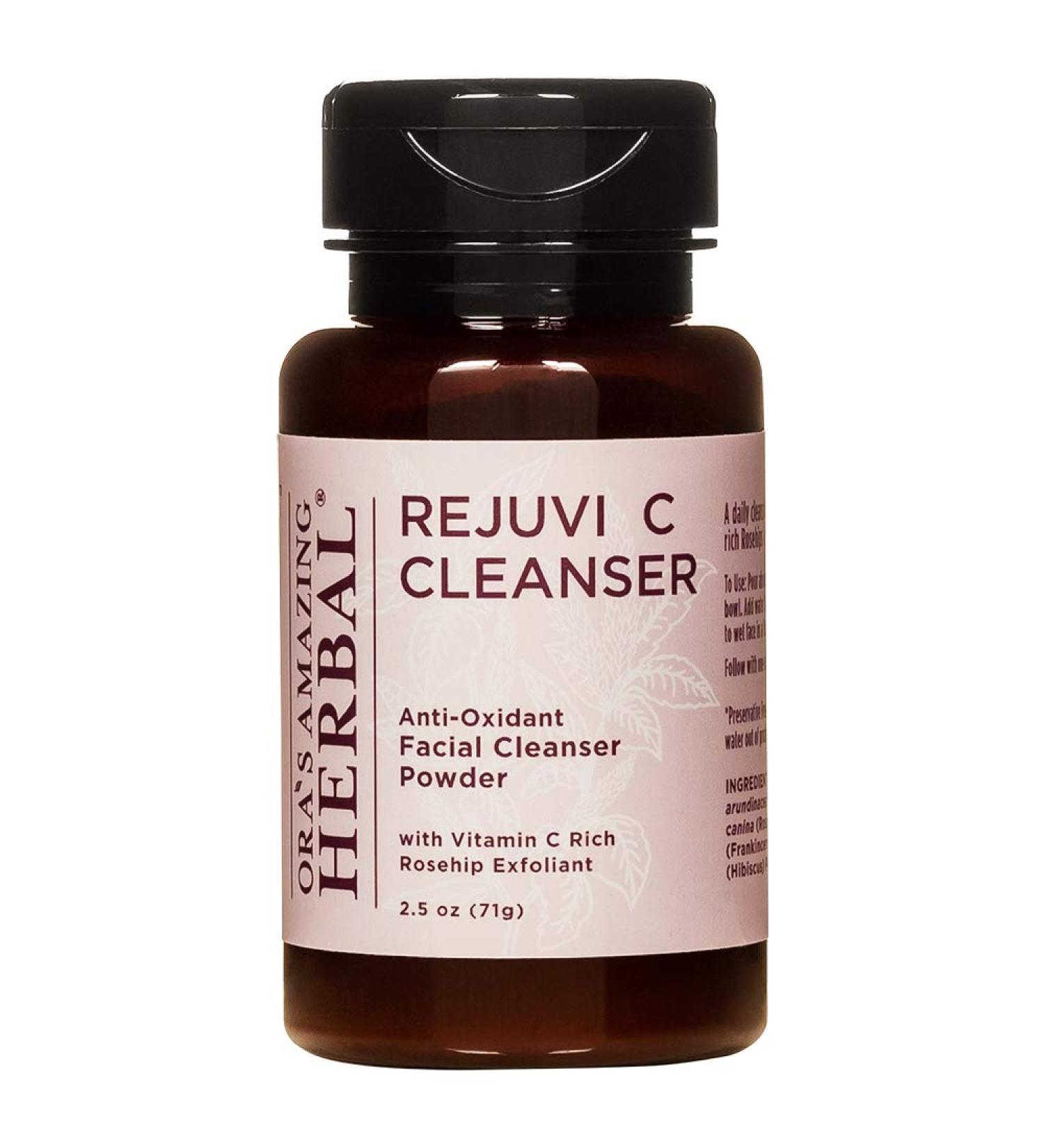 Ora's Amazing Herbal Rejuvi C Cleanser Powder - Gentle Face Wash for All Skin Types | 2.5 oz - International Shipping - Buy Online on SooperMarket.com