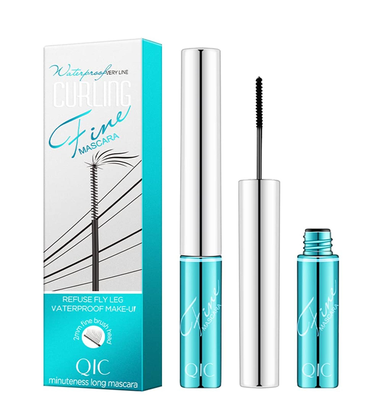 Waterproof Volumizing Mascara for Fine Short Eyelashes - Intense Black, Washable, Lengthening Formula for Women - 0.1 fl. oz - Buy Online on SooperMarket.com