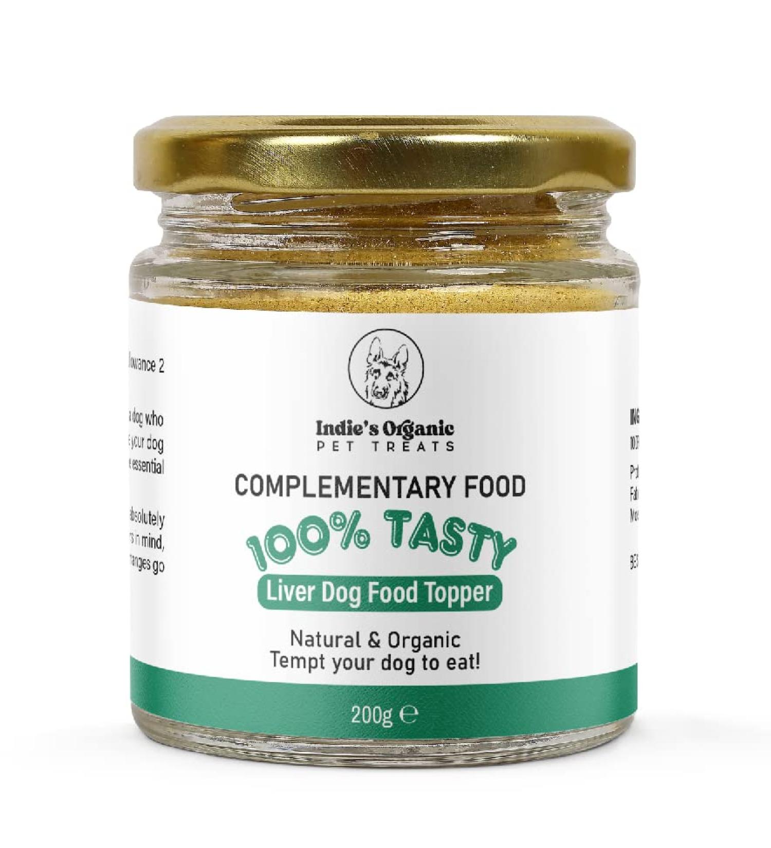 100% Tasty Liver dog food topper-Fussy Eaters-Enhance your dogs mealtime-Great for lickimats-In a 200g Glass Jar - Buy Online on SooperMarket.com