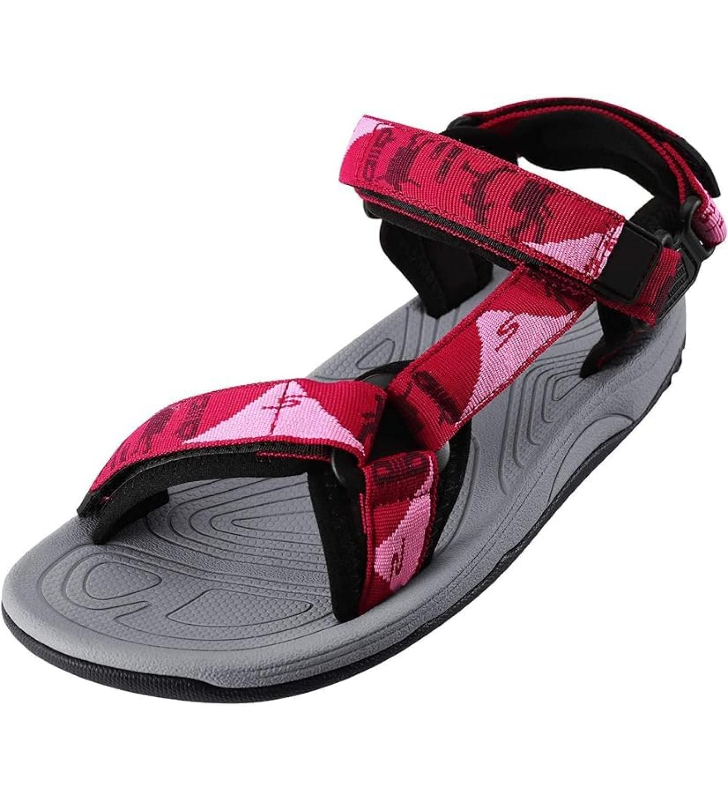 Outpro Women's Flat Trekking & Hiking Sandals - Durable Non-Slip Sports Sandals for Beach & Outdoor - EU Size 43 Red - Buy Online on SooperMarket.com