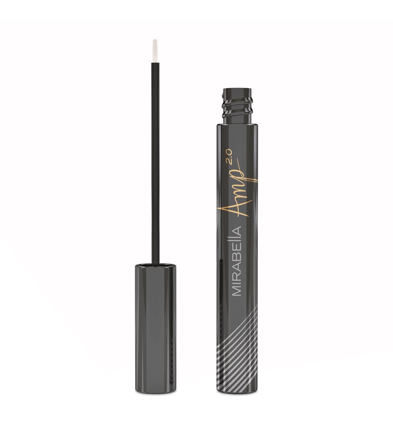 Mirabella AMP 2.0 Brow & Eyelash Enhancing Serum | Biotin Vitamins & Peptides for Thicker Longer Lashes & Full Brows - International Shipping Available - Buy Online on SooperMarket.com