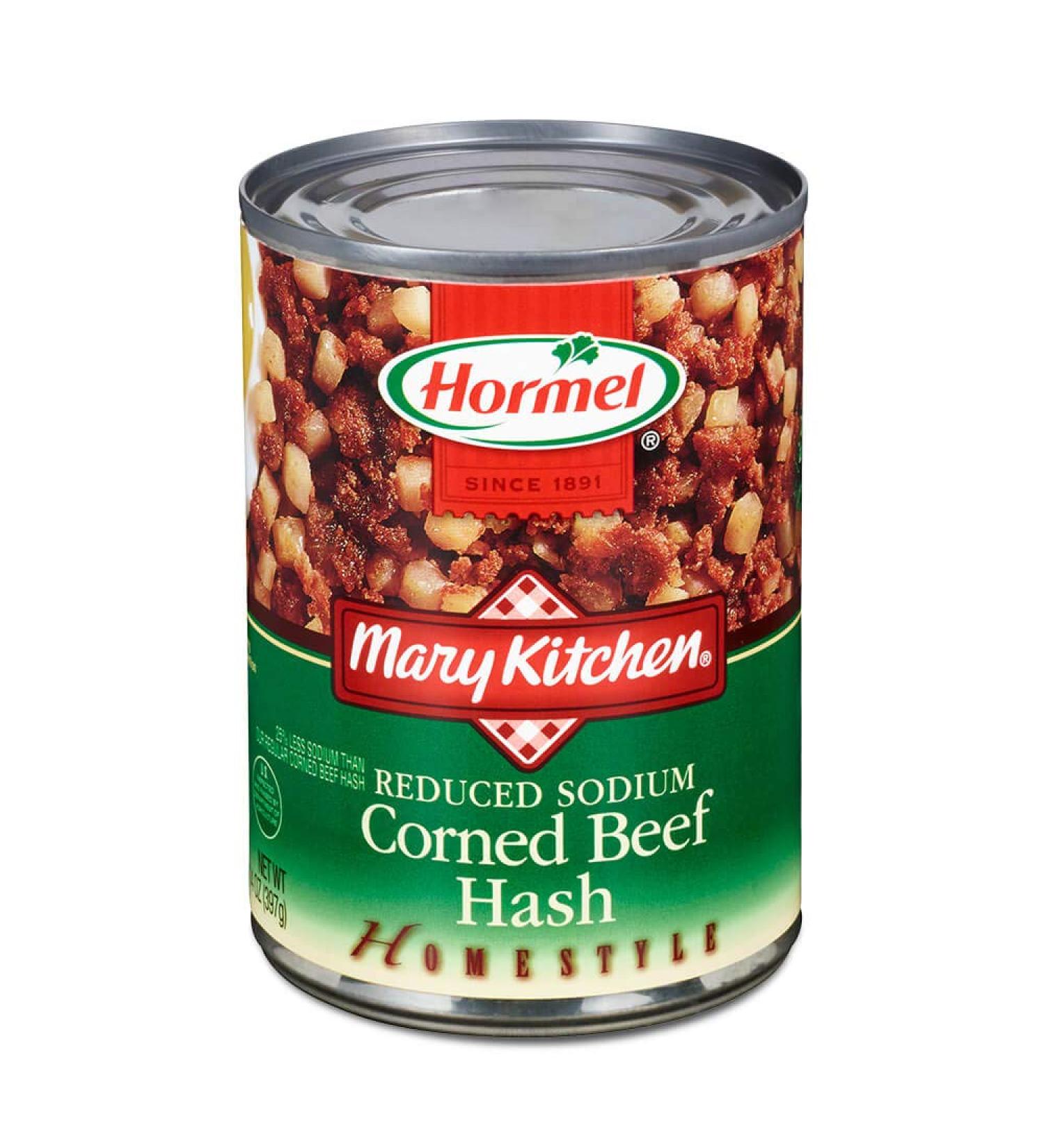 MARY KITCHEN Reduced Sodium Corned Beef Hash 15oz (Pack of 12) - Buy Online on SooperMarket.com