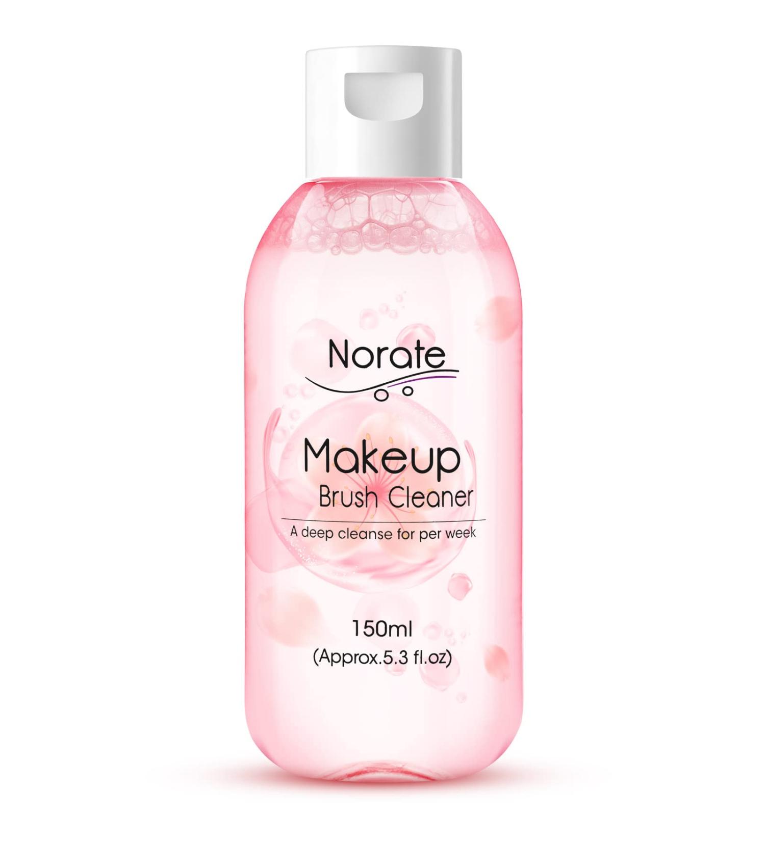 Norate Makeup Brush Cleaner - Deep Clean Solution for Brushes Sponges & Puffs | Cruelty-Free & Gentle Formula - 5.3 FL.OZ - Buy Online on SooperMarket.com