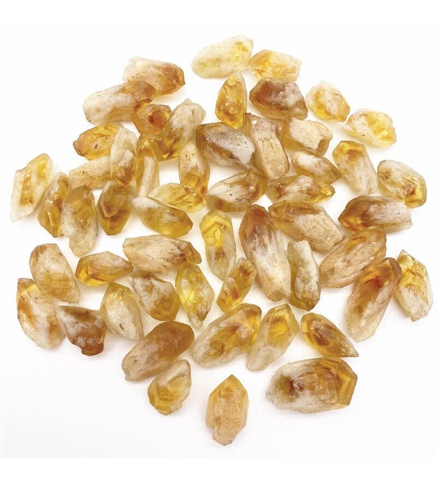 Natural Crystal Rough 50g Natural Citrine Crystal Point Raw Crystals Rock Natural Stones and Crystals - Buy Online on SooperMarket.com