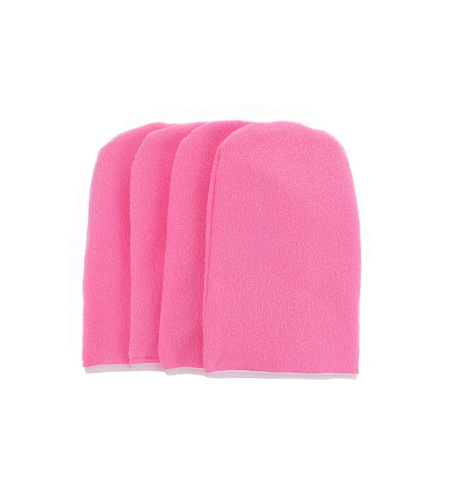 Shop Beaupretty Paraffin Gloves - Insulated Terry Cloth & Cotton Gloves for Wax Care (Pink) | 2 Pairs - International Shipping Available - Buy Online on SooperMarket.com