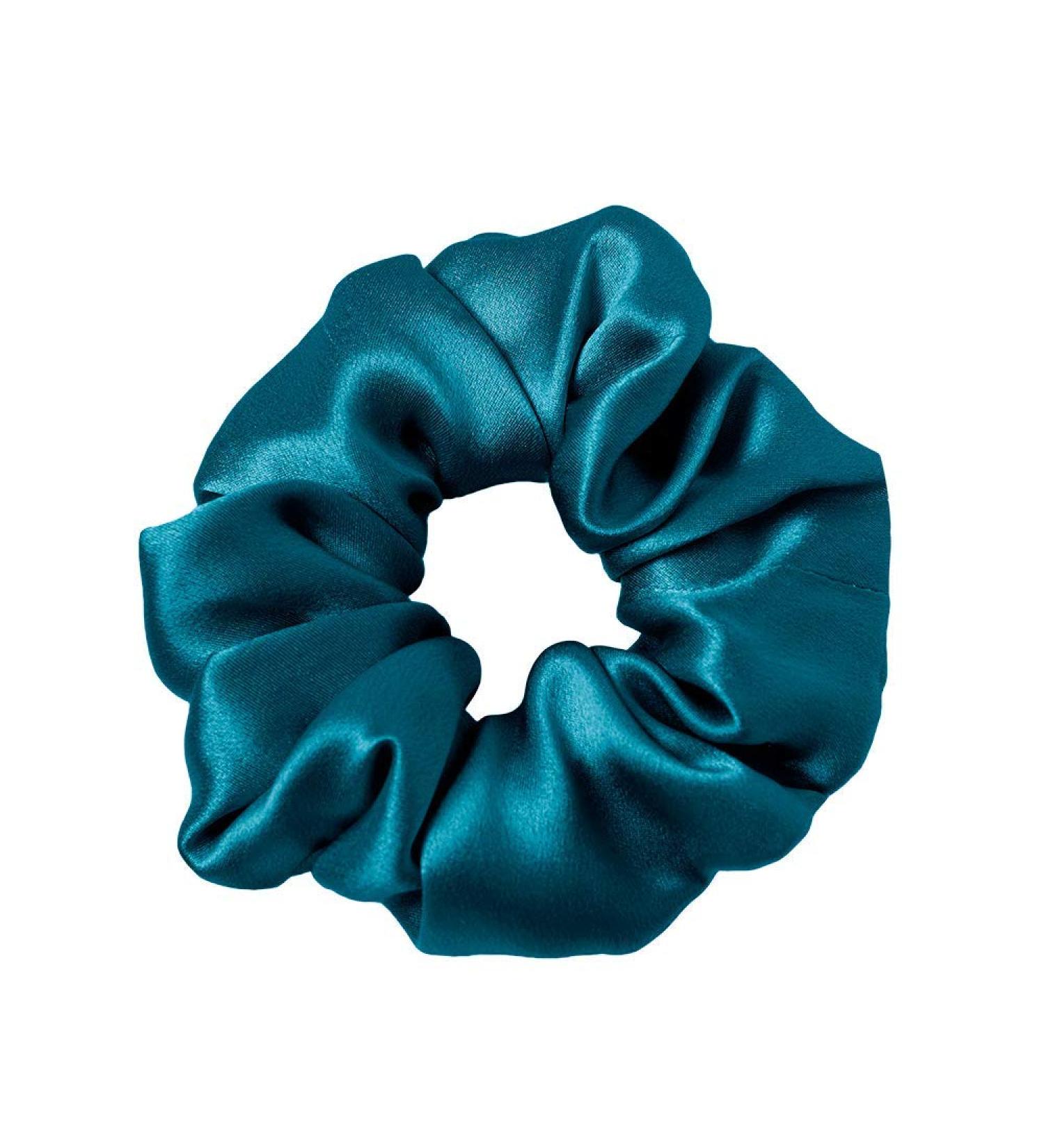 Shop Lilysilk 100% Silk Hair Rings for Women | Turquoise Ponytail Holder & Silk Hair Tie | Eco-Friendly Packaging | 1 Piece - Buy Online on SooperMarket.com