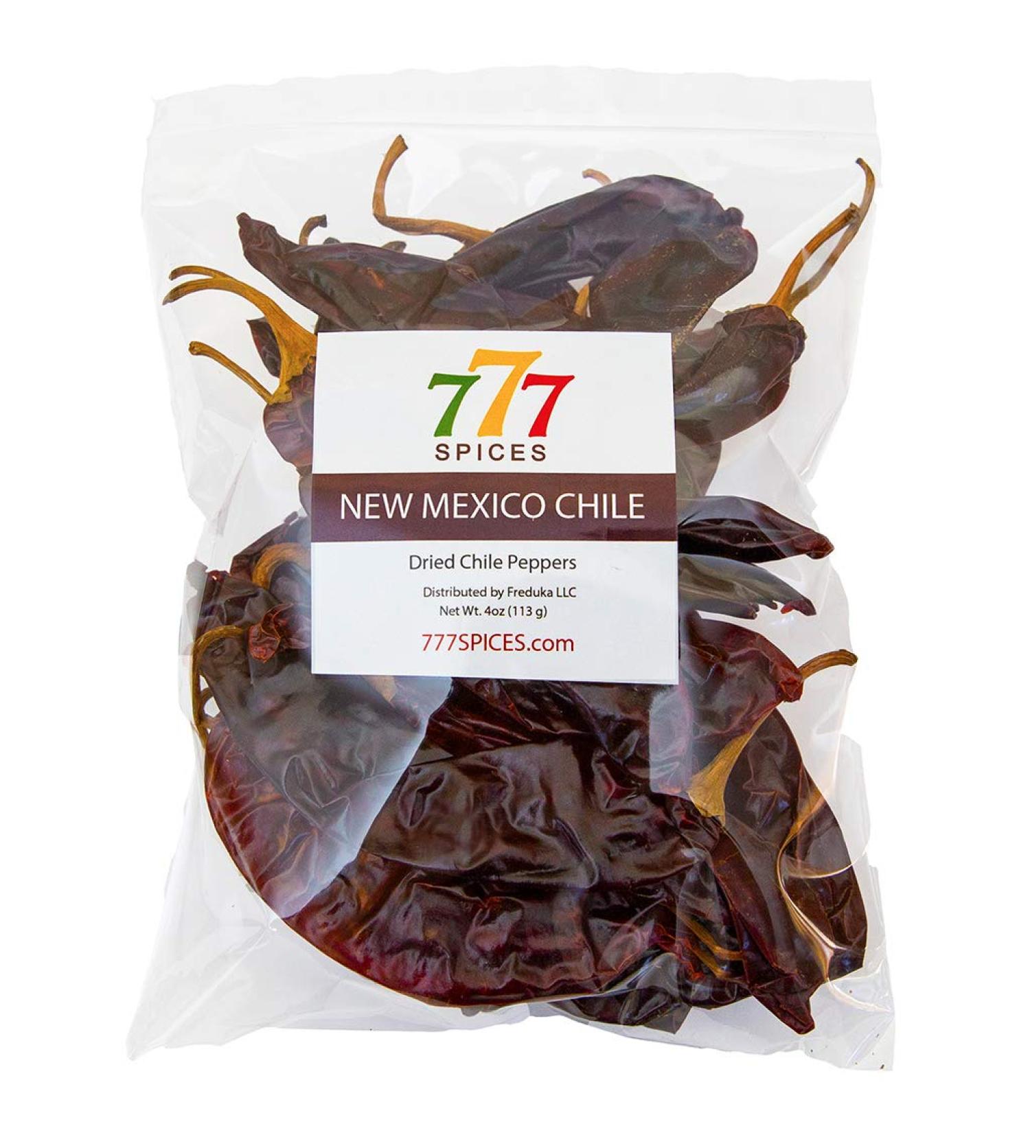 4oz New Mexico Dried Whole Chile Peppers - Authentic Mexican Chili Pods - Buy Online on SooperMarket.com
