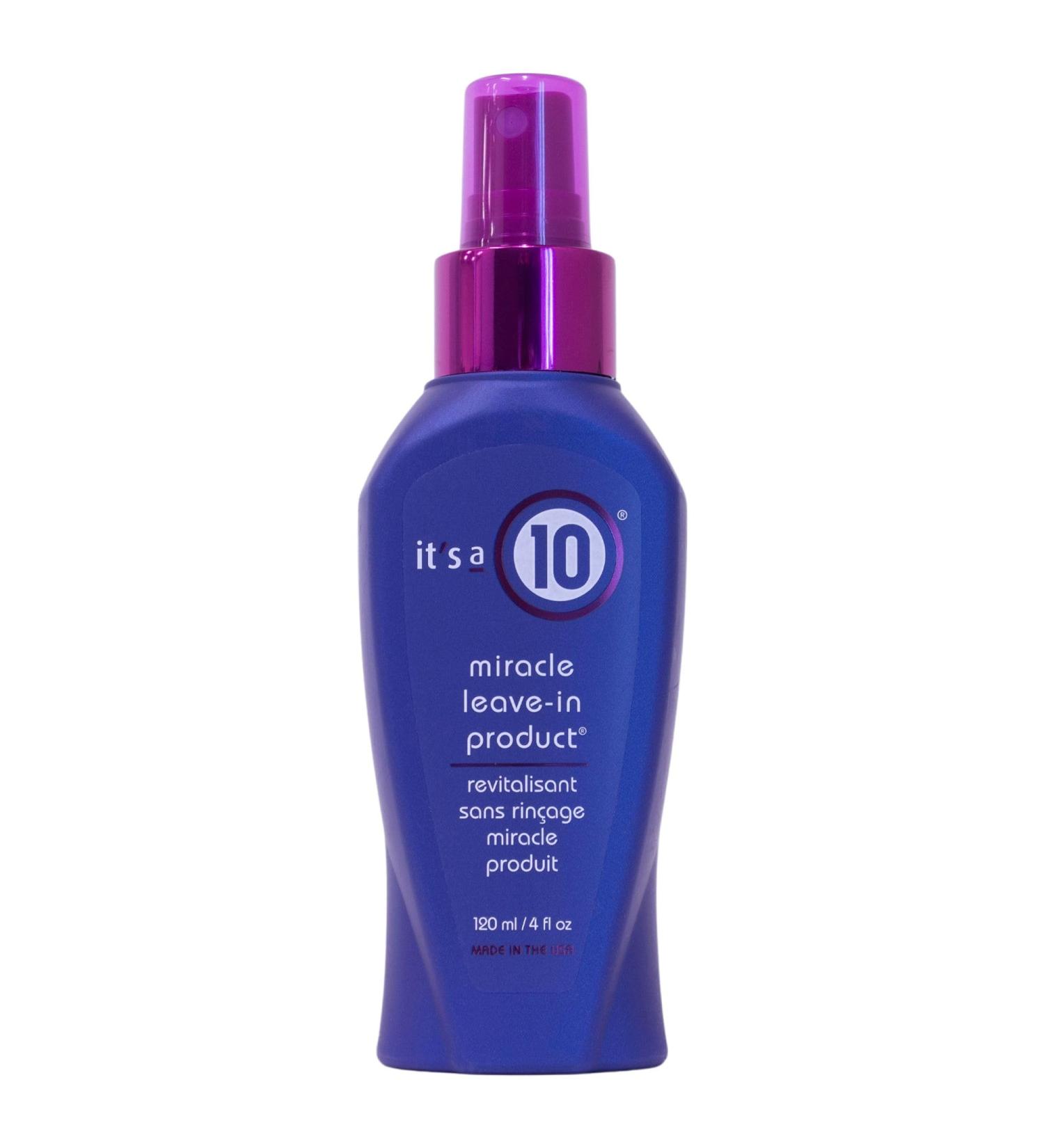 It's a 10 Haircare Miracle Leave-In Product 4 fl. oz. 4 Fl Oz (Pack of 1) - Buy Online on SooperMarket.com