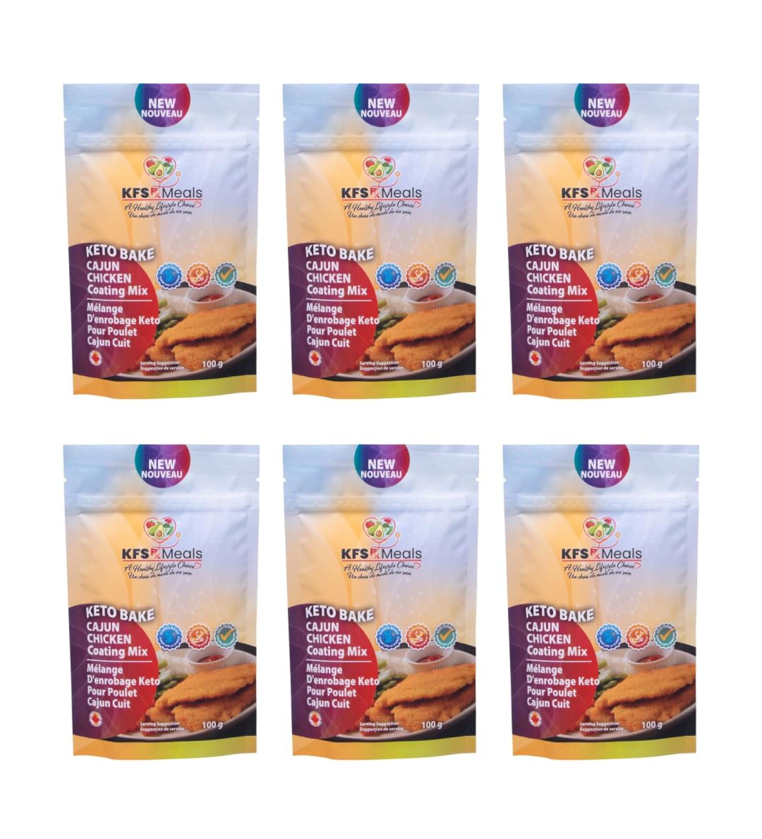 Keto Bake Cajun Coating Mix 6 Packs - Buy Online on SooperMarket.com