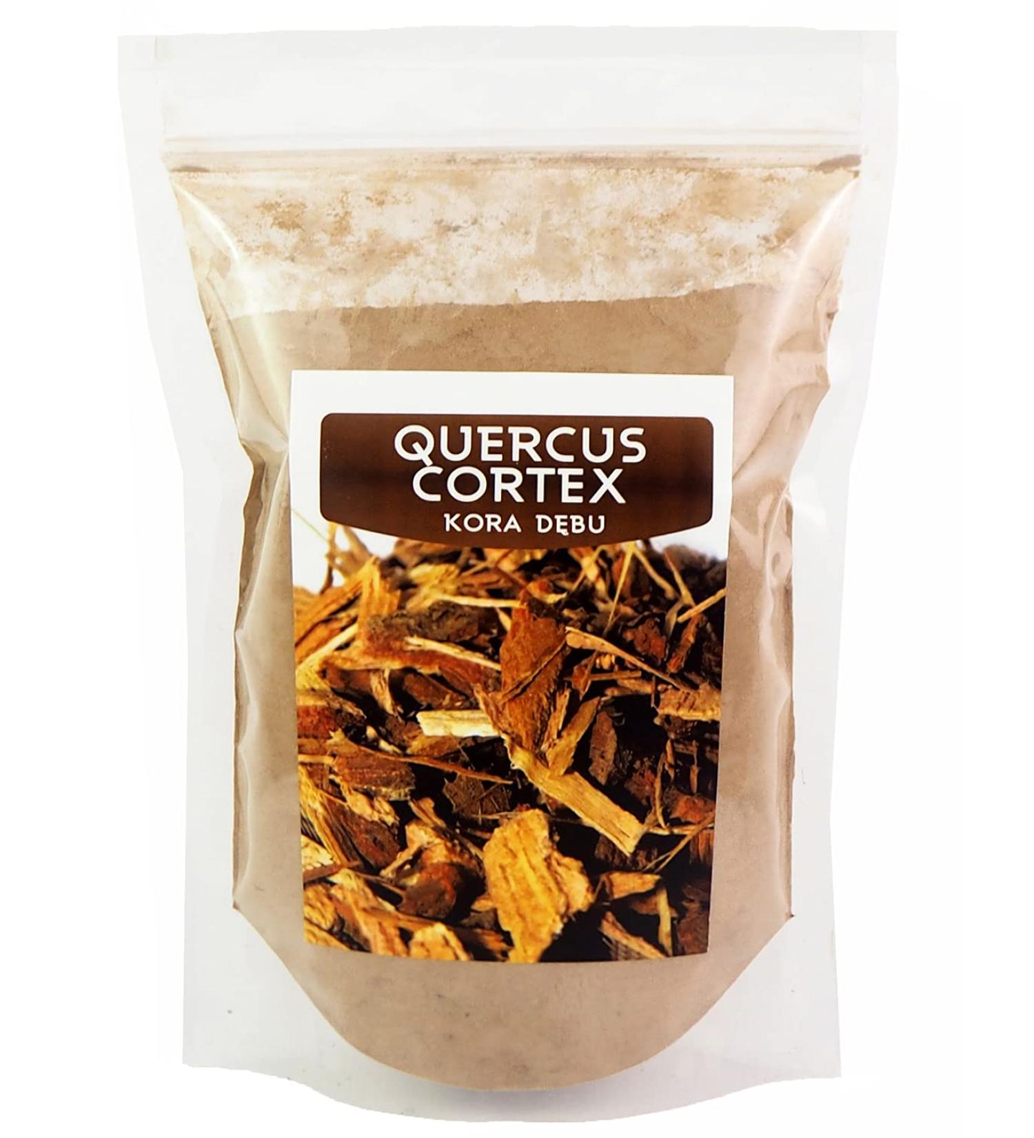 Oak bark ground oak bark powder Quercus cortex 900G - Buy Online on SooperMarket.com