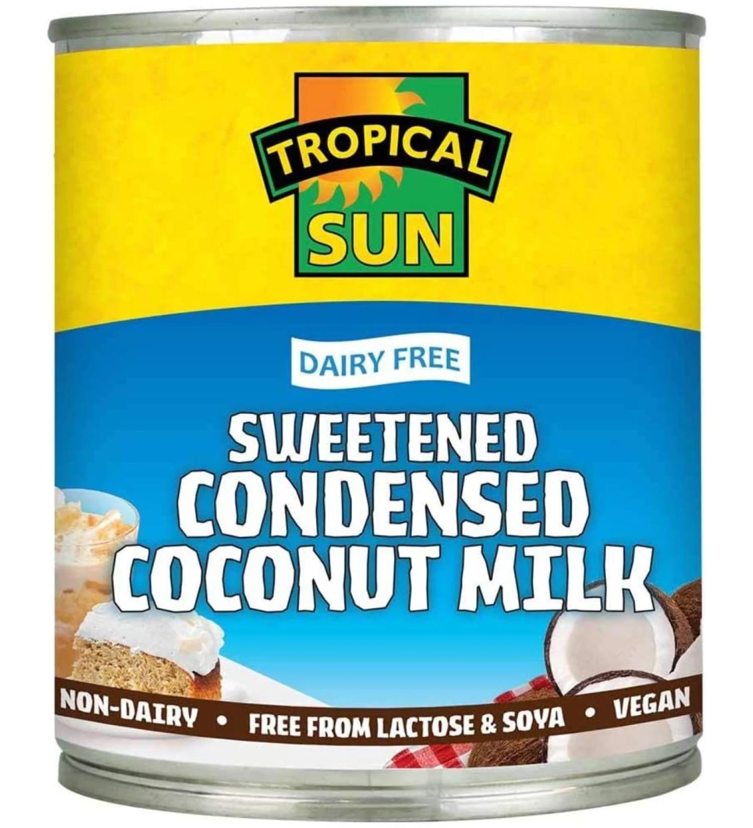 MASTropical Sun Condensed Coconut Milk Dairy Free 320ml Case of 6-Fd
