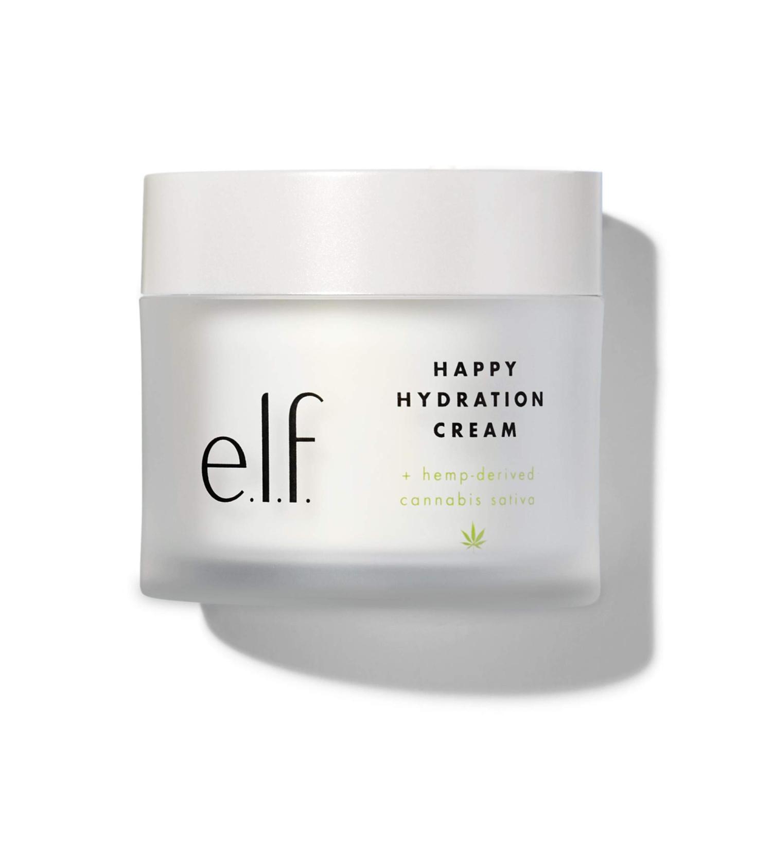 e.l.f. SKIN Happy Hydration Cream - Hyaluronic Acid & Vitamin B5 Moisturizer, 1.7 Oz - Buy Online on SooperMarket.com