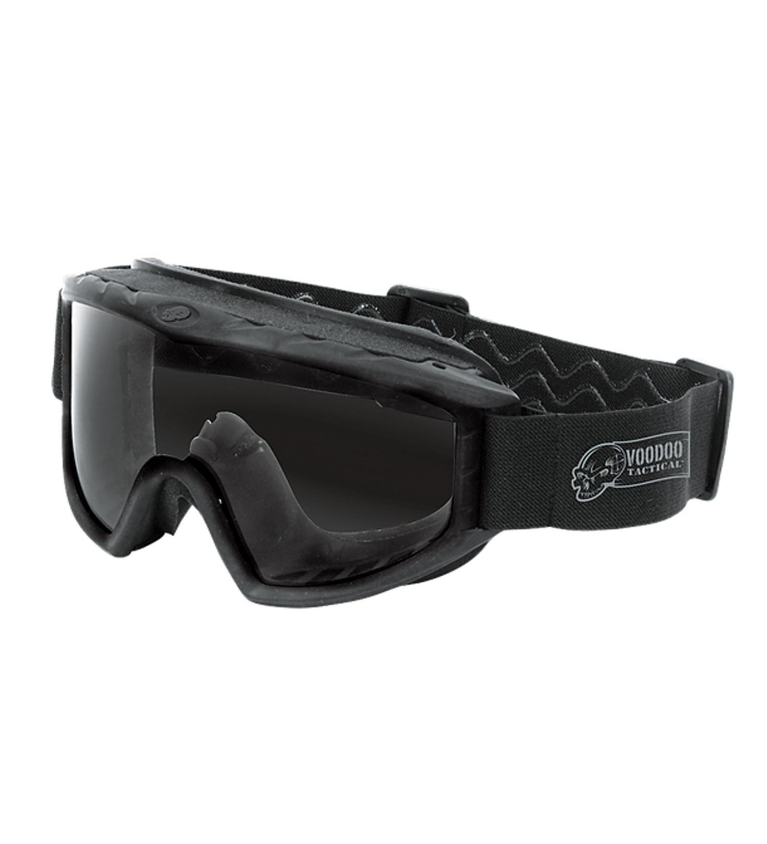 VooDoo Tactical 02-0302001000 Ballistic Resistant Goggle Set, Black