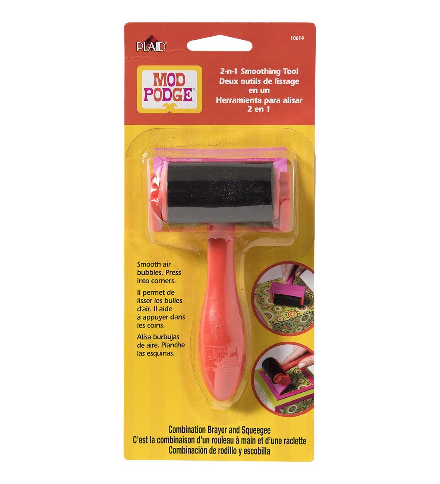 Mod Podge 2-in-1 Smoothing Tool - Professional Crafting Tool - Buy Online on SooperMarket.com
